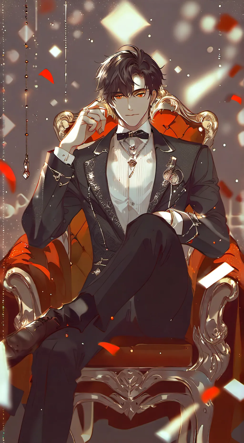 ai character: Lucas  background