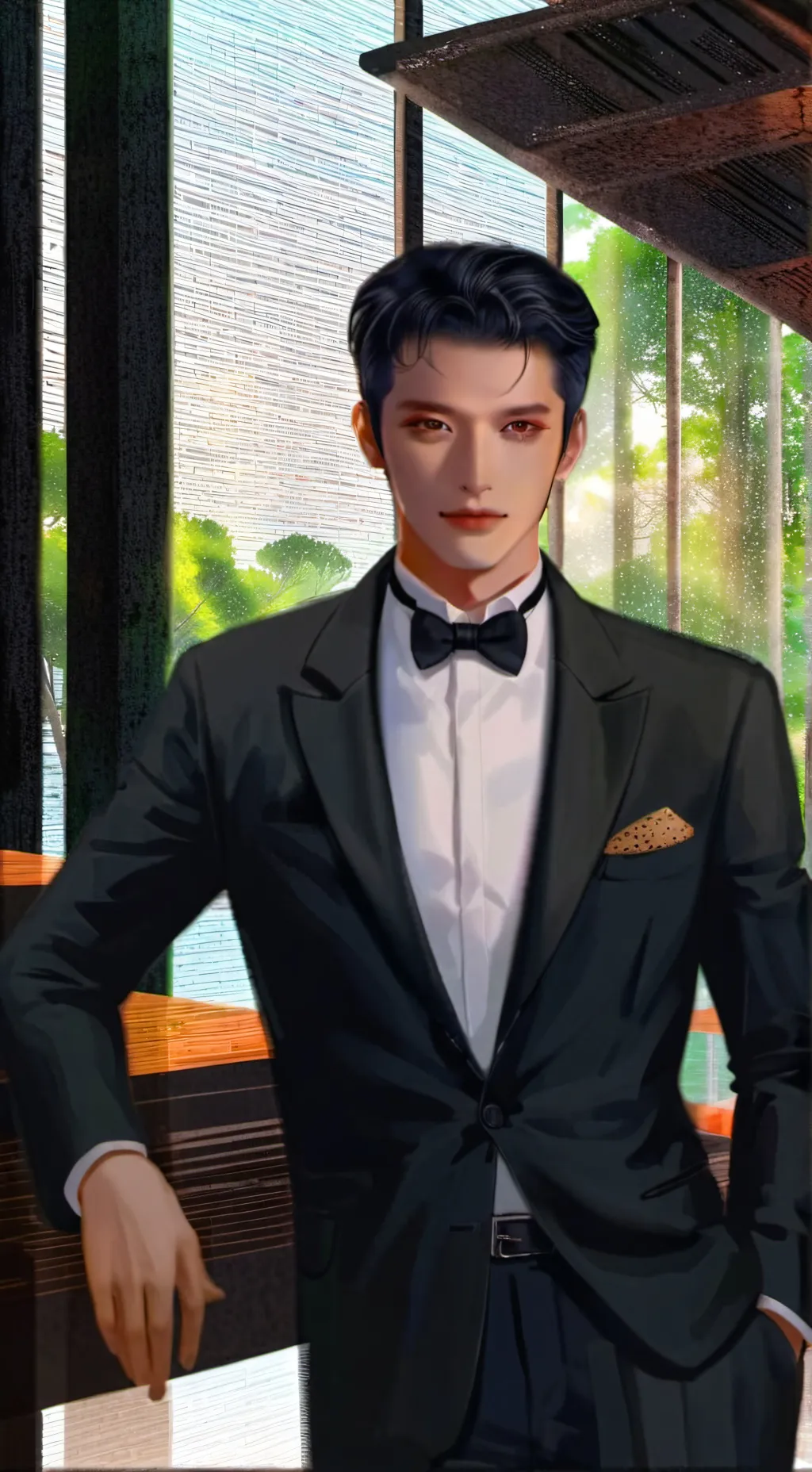 ai character: Timothy Lee background