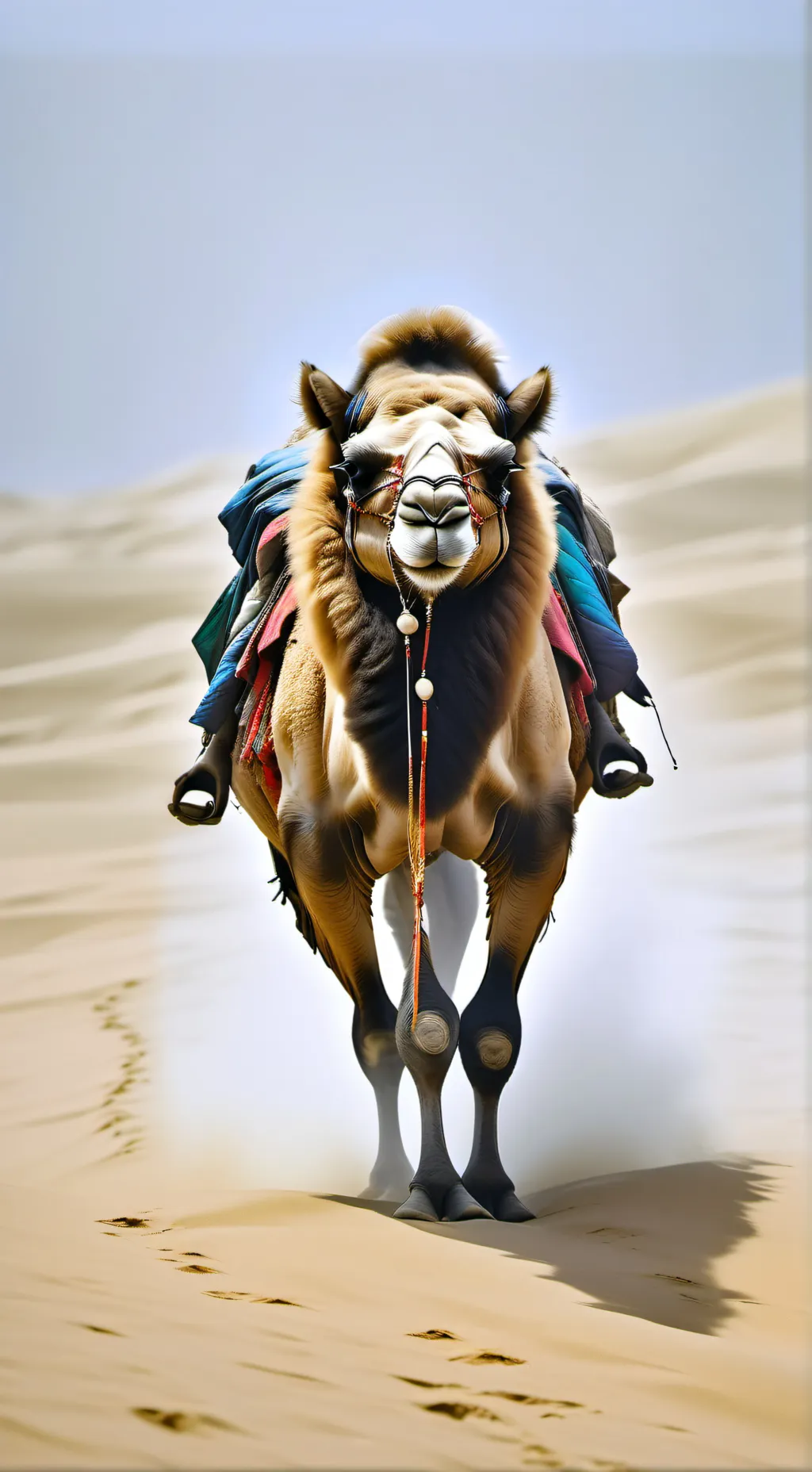 ai character: Camello  background