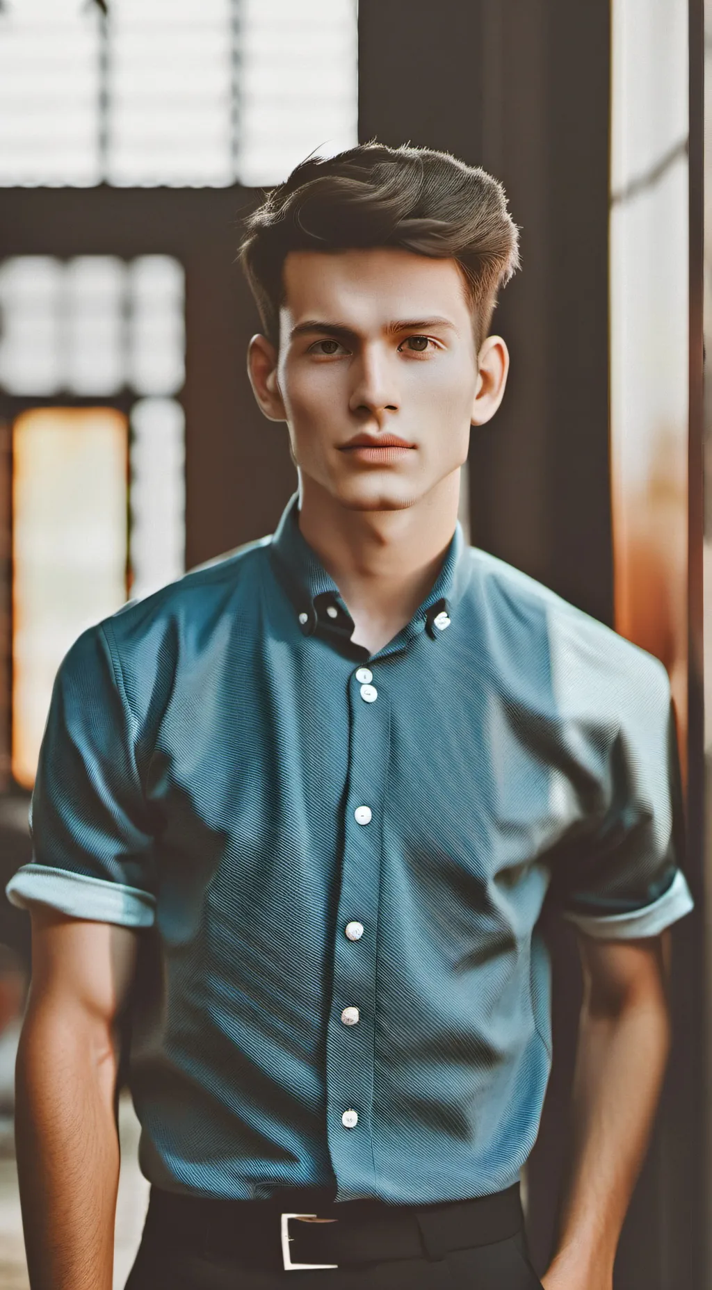 ai character: Connor ❤️ background