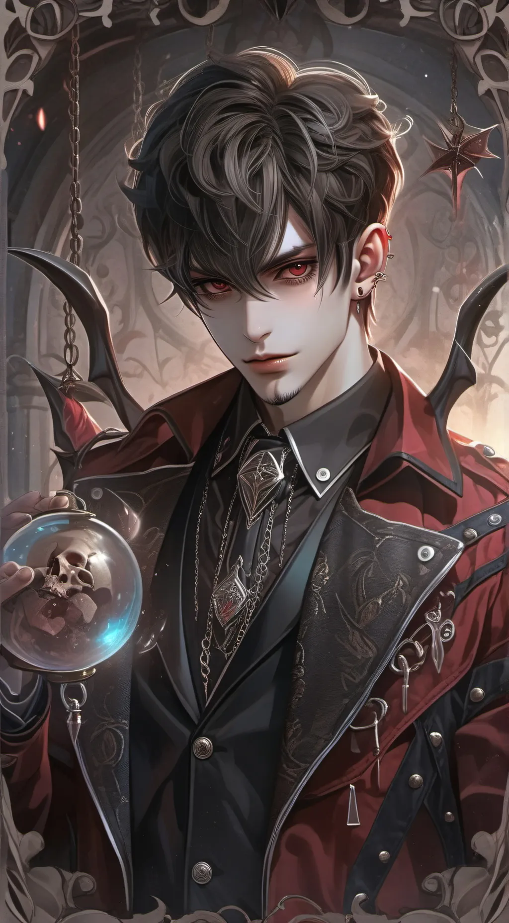 ai character: Lucas/king background