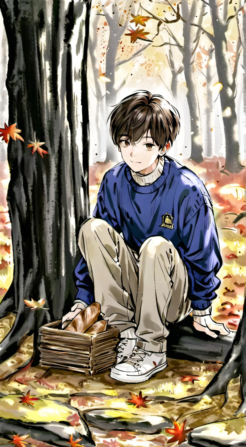 ai character: Horacio  background