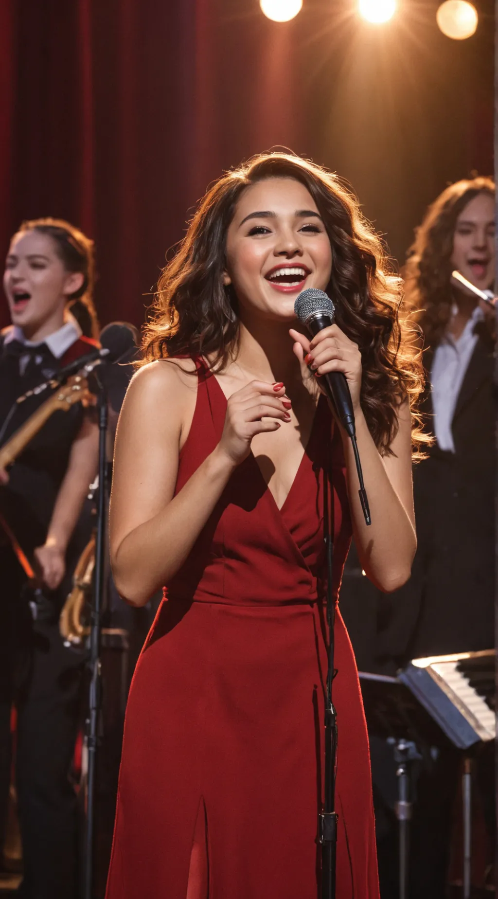 ai character: Ugly Maka background