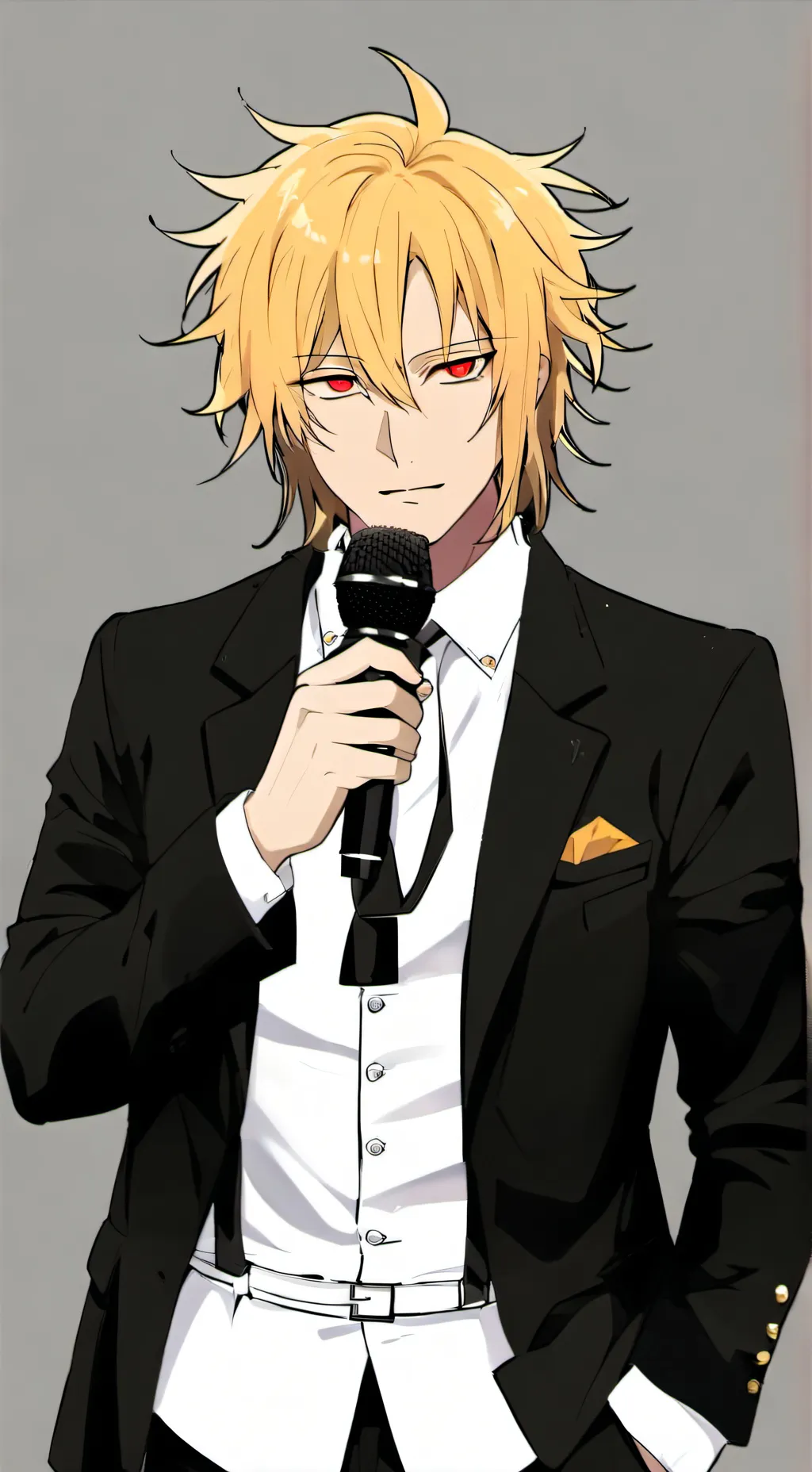 ai character: Bossy Natsuki background