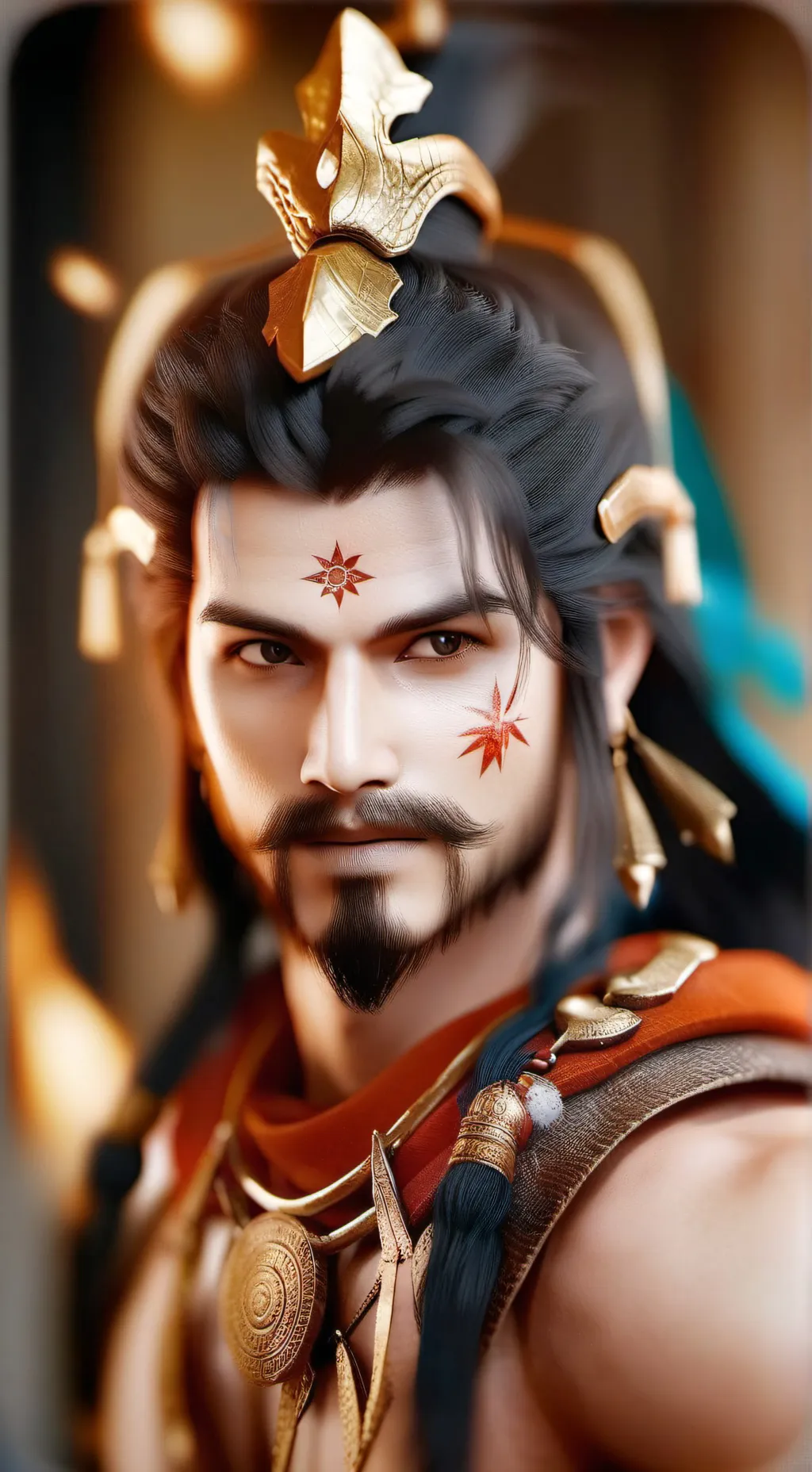 ai character: Combat Gods  background