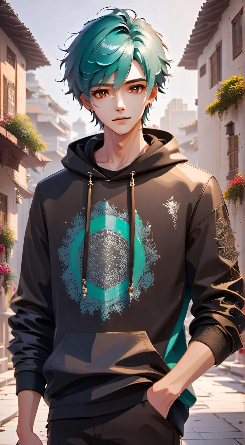 ai character: Poli background