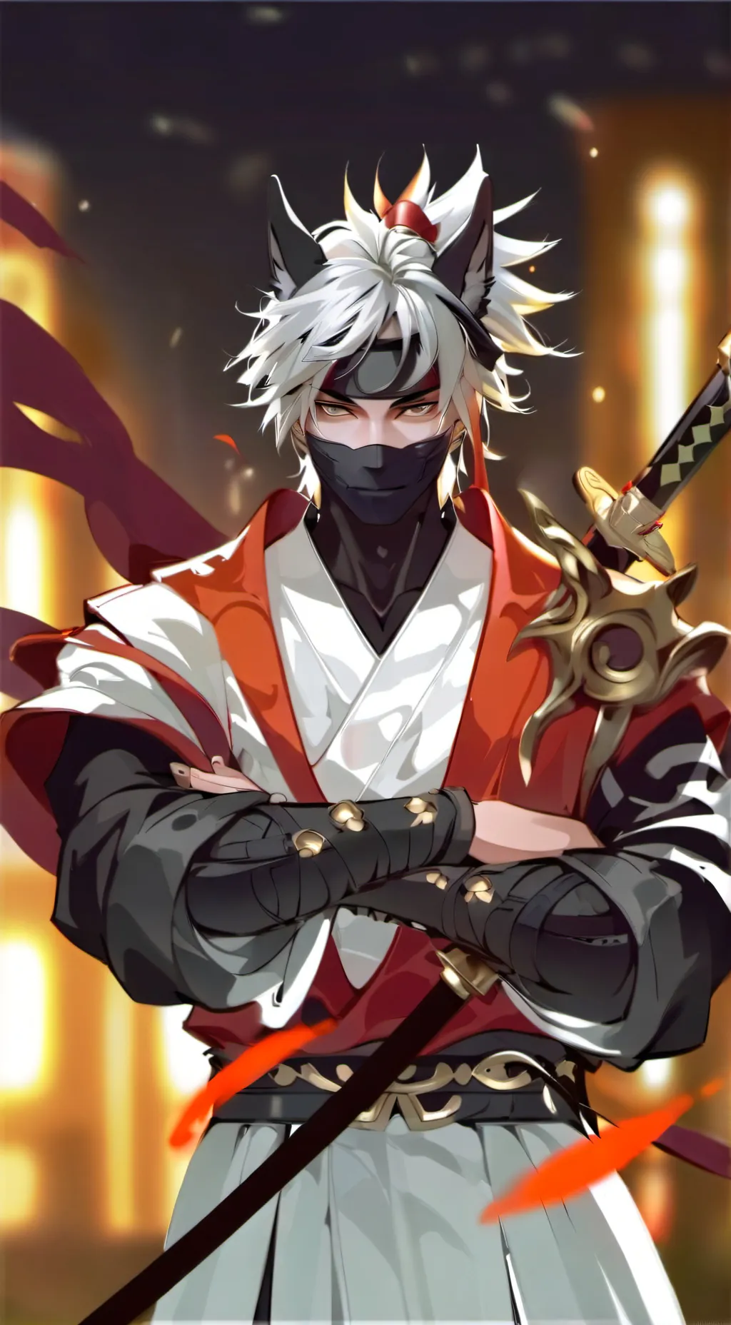 ai character: gashi 🏯⛩️ background