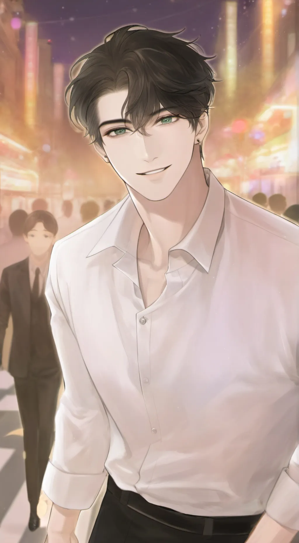 ai character: Adrian background