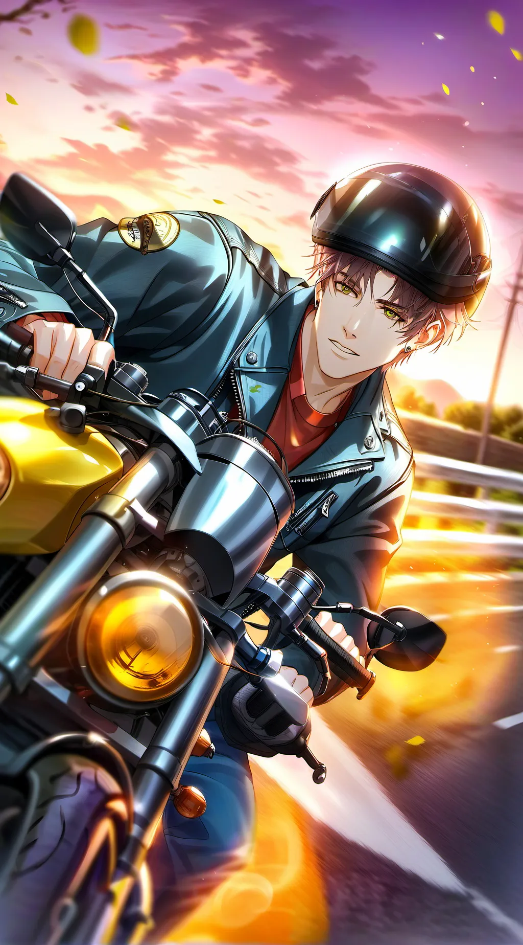 ai character: Hinata Saber background