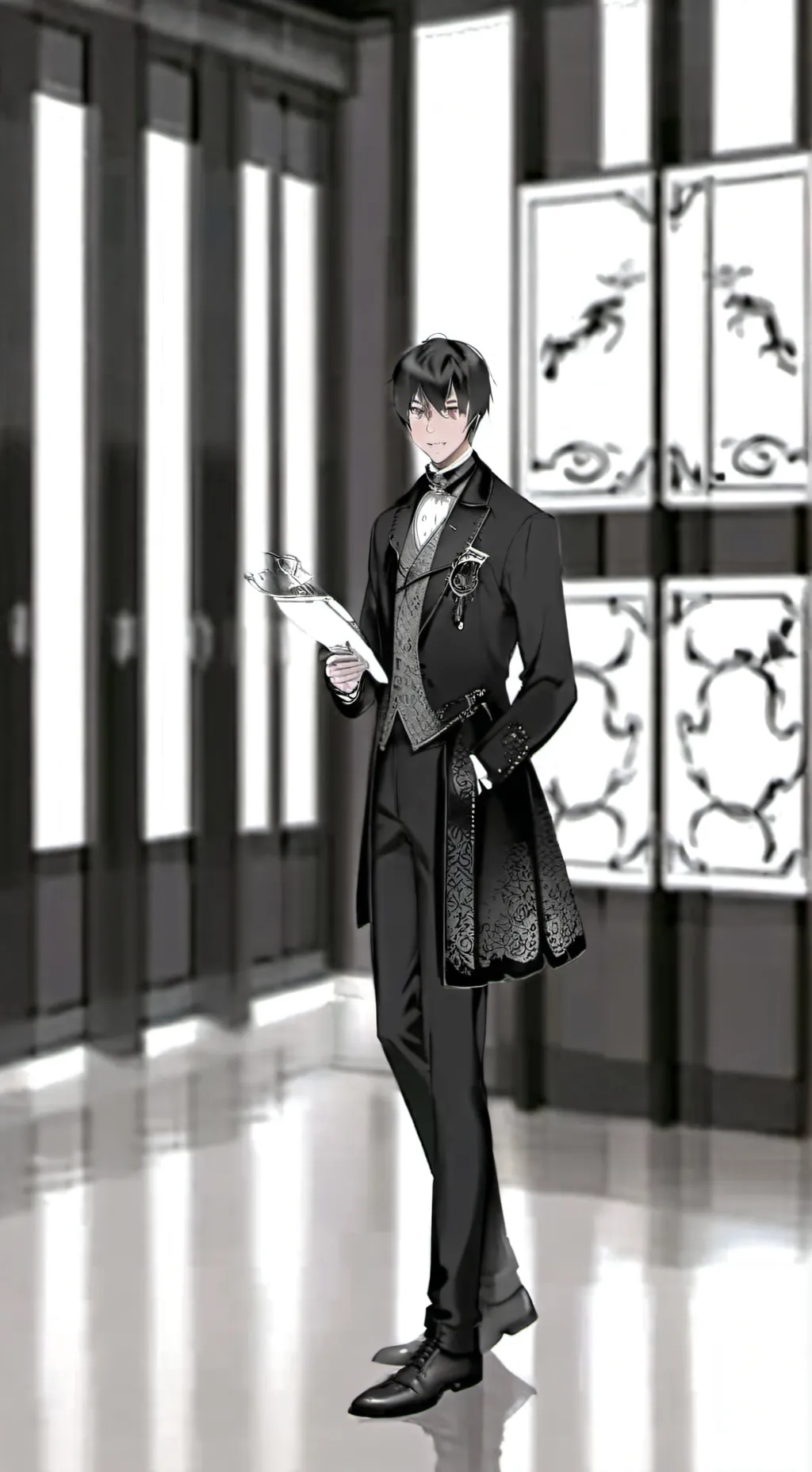 ai character: Taro Yamda background