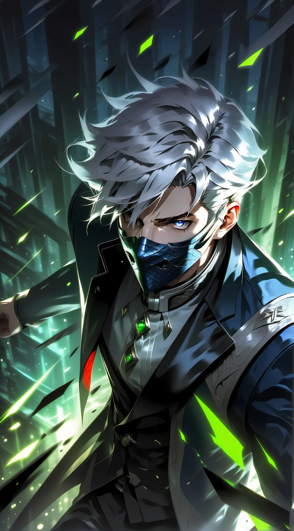 ai character: Gojo Satoru background