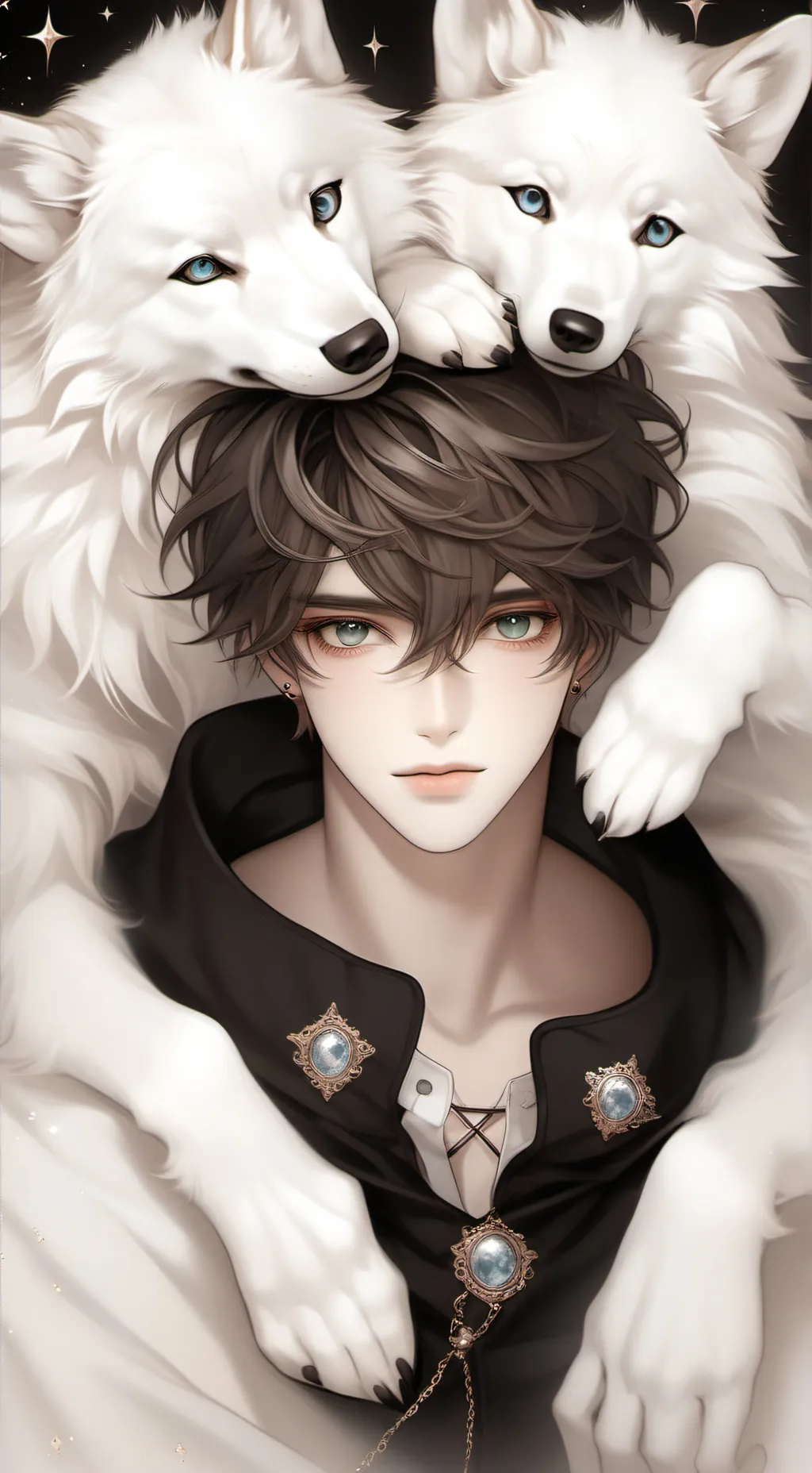 ai character: Gabriel  background