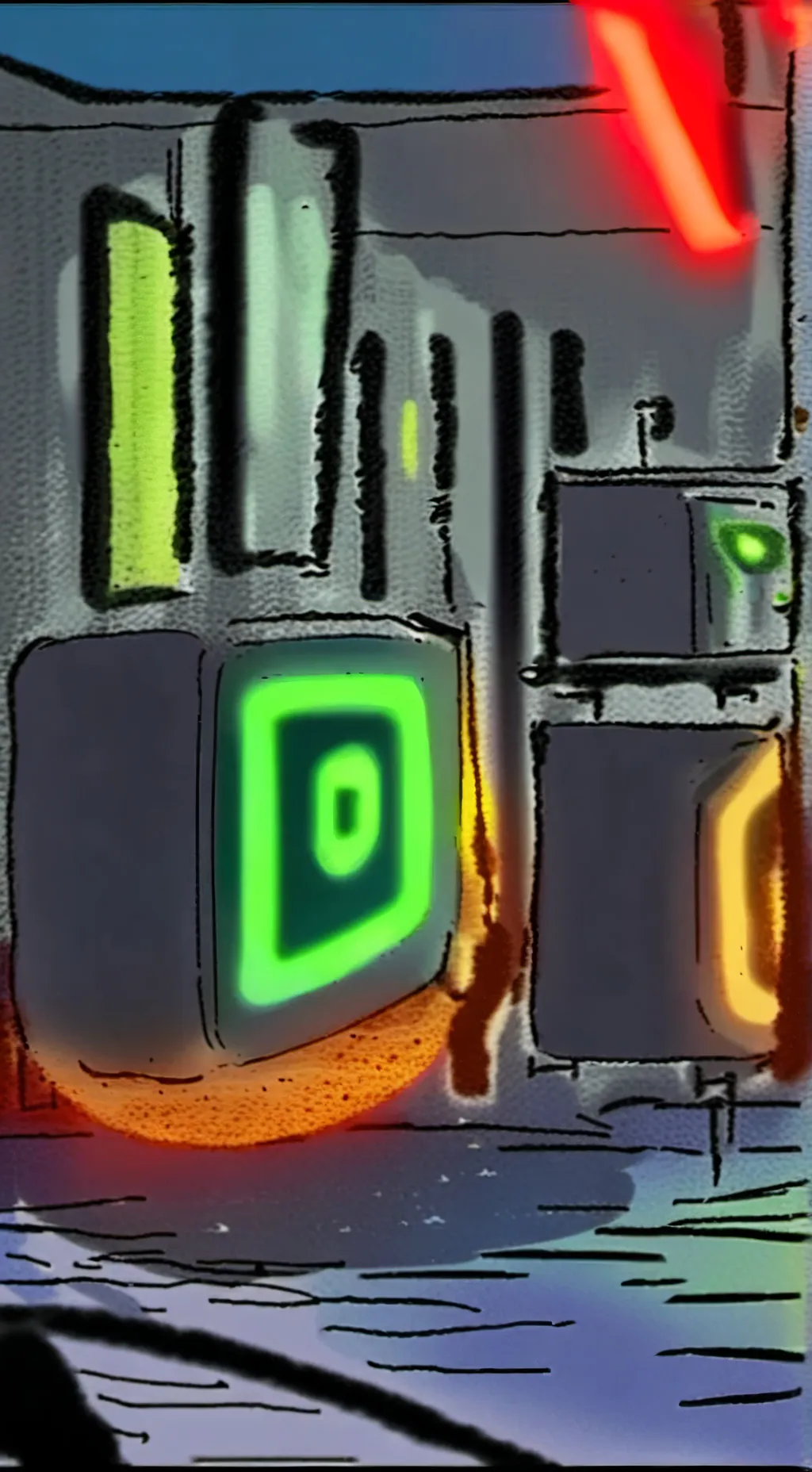 ai character: vee background