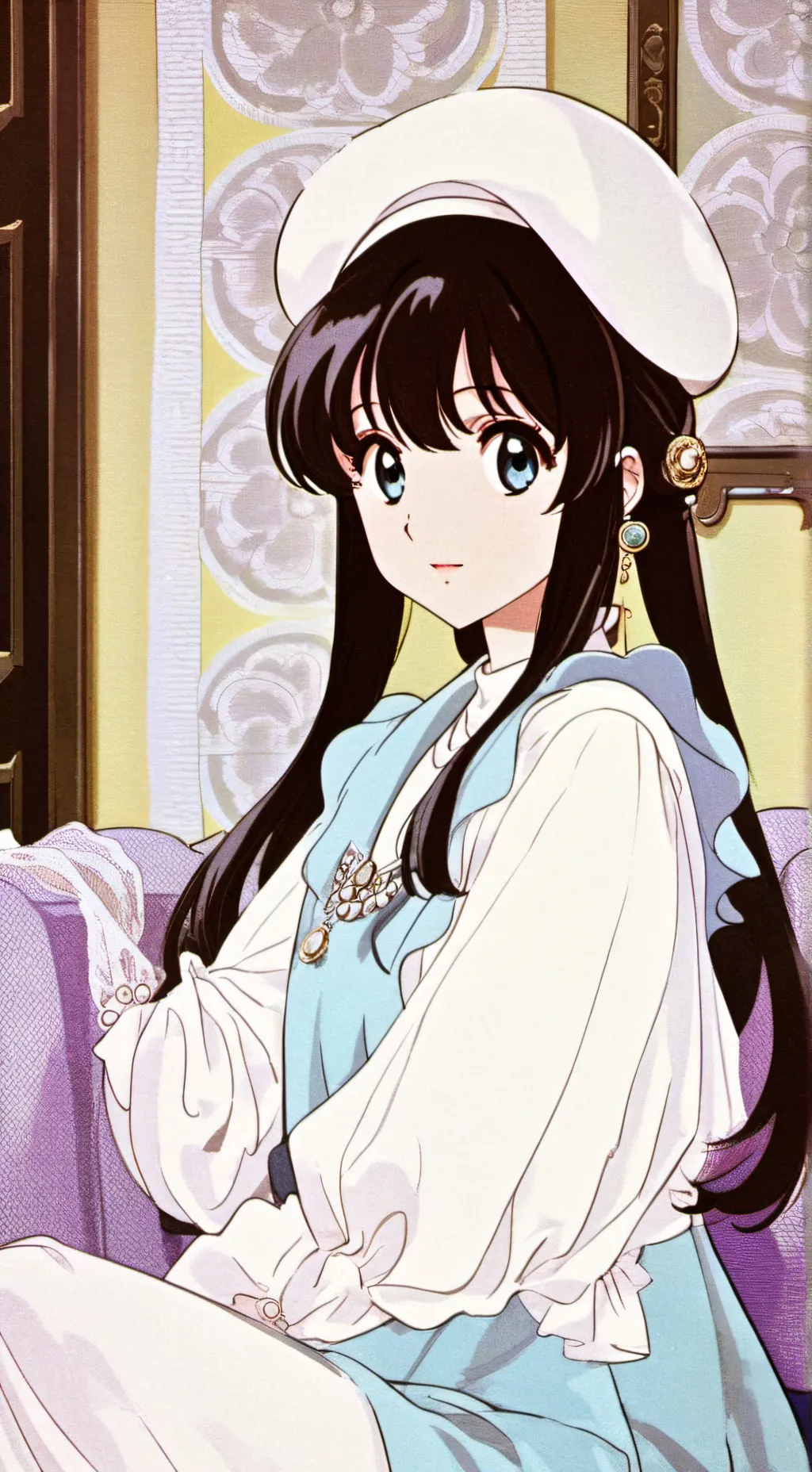 ai character: dw locked ina room background