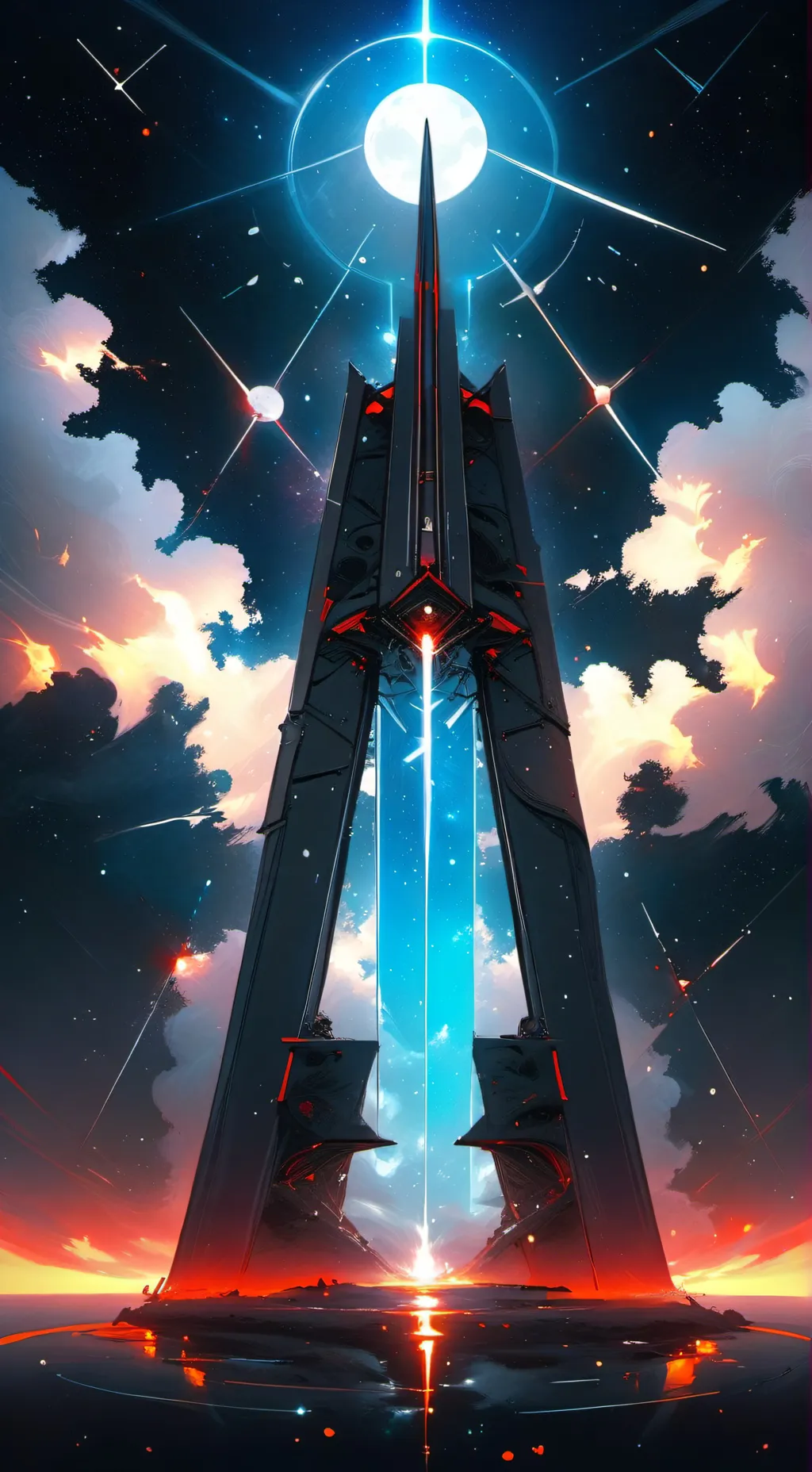 ai character: anime multiverse background