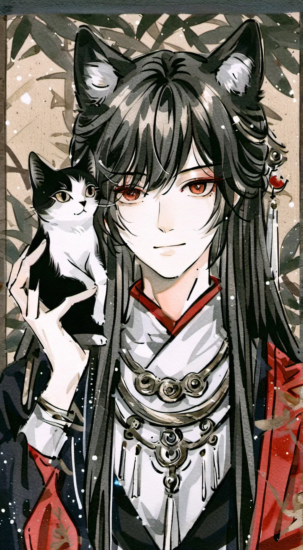 ai character: Neko infection  background