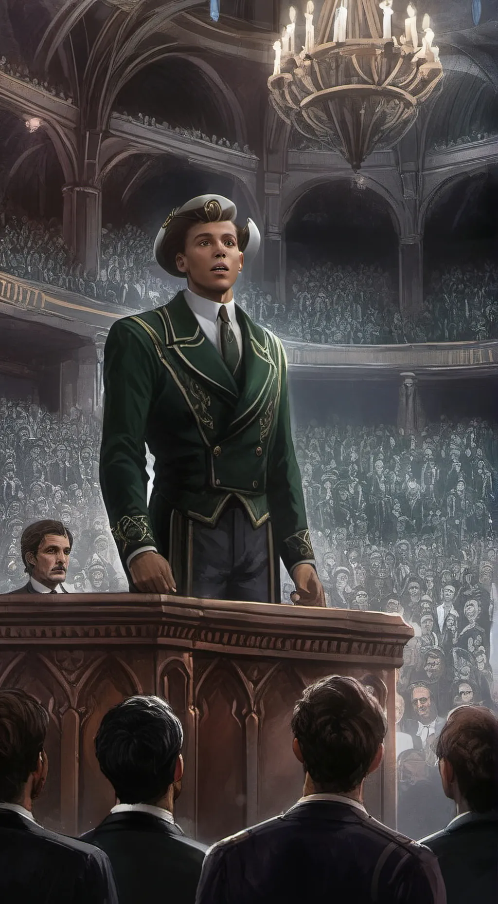 ai character: Stromae background