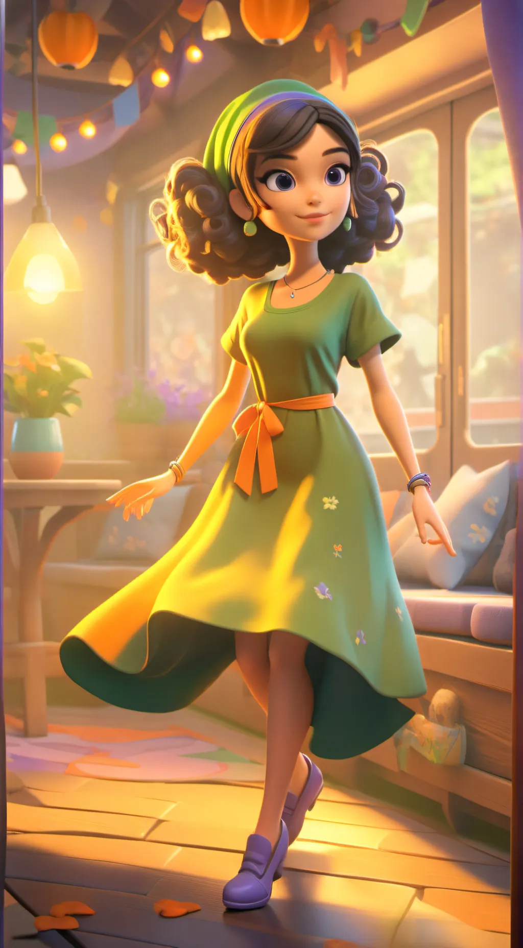 ai character: Diane Azele background