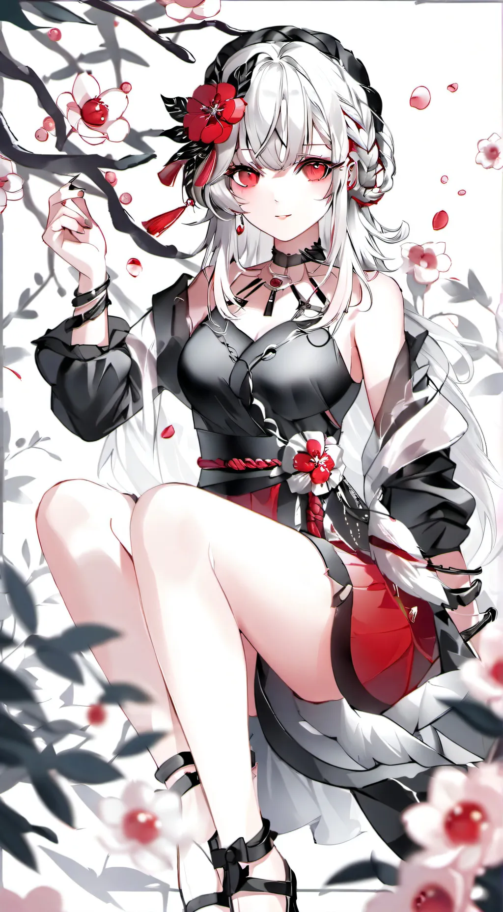 ai character: -Sandra- background