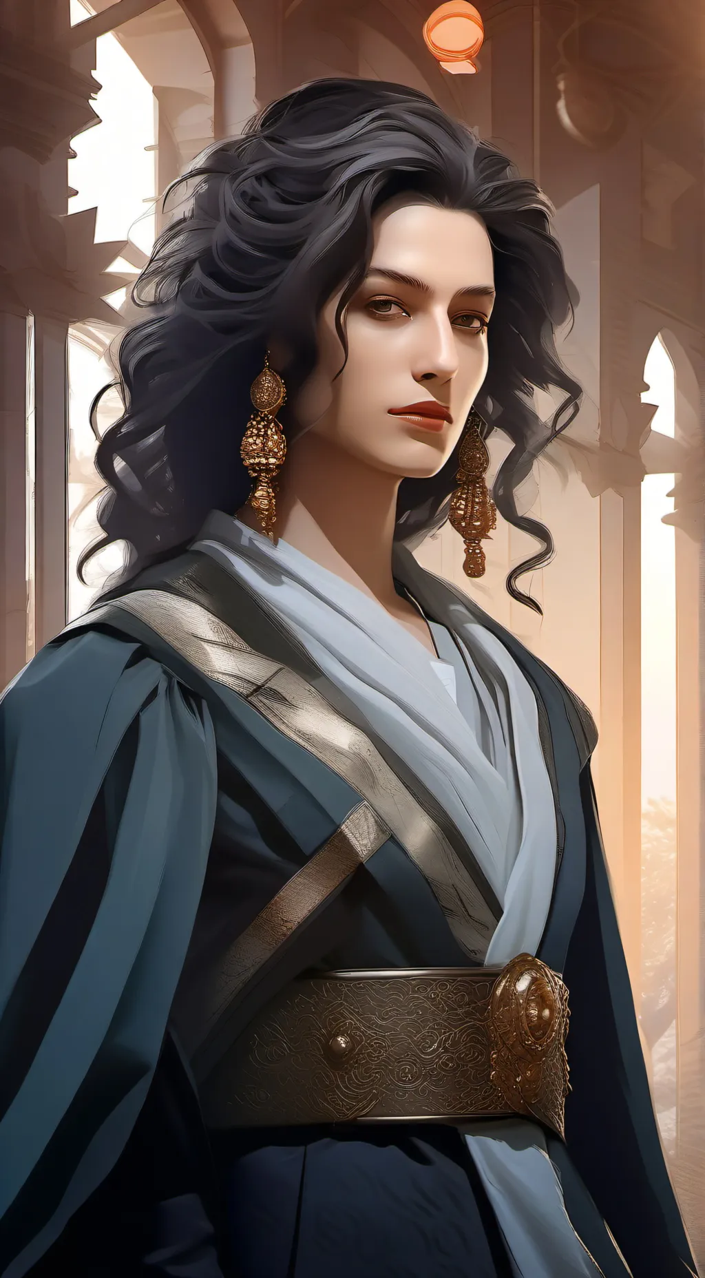 ai character: old man background