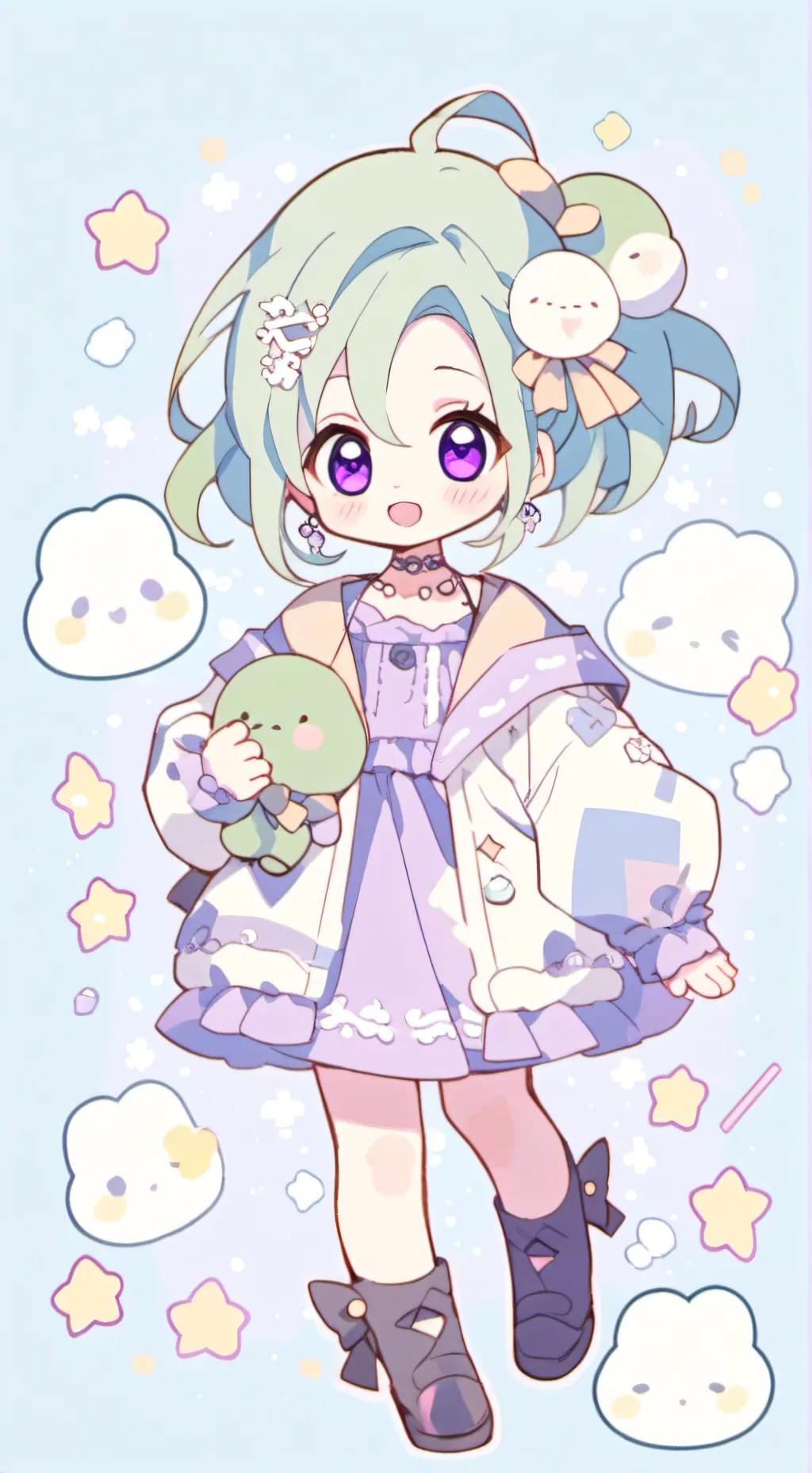 ai character: Family Vampire🍭💗 background