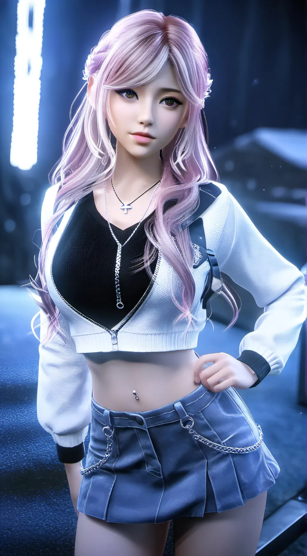 ai character: Becky background