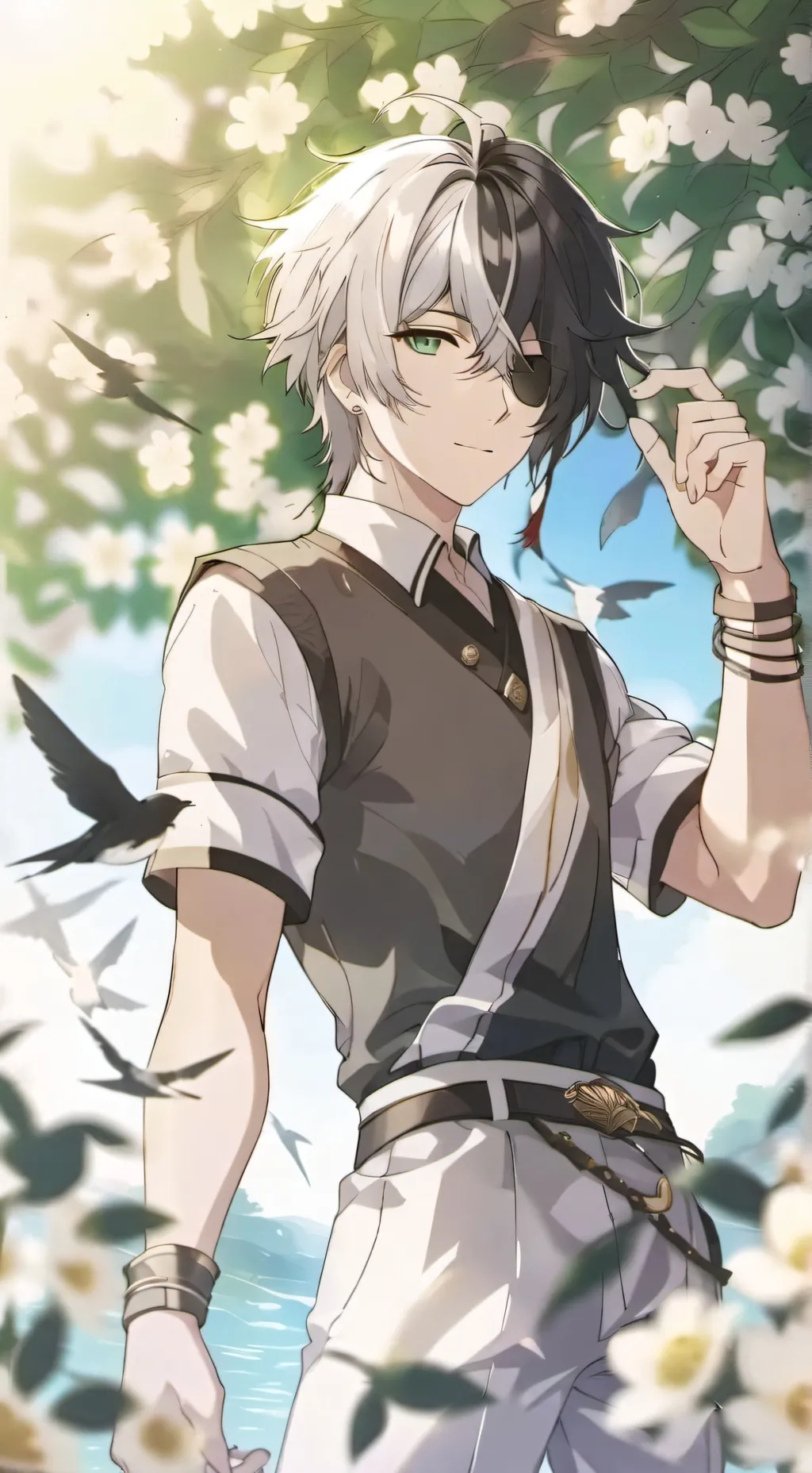 ai character: |•Аксель|• background