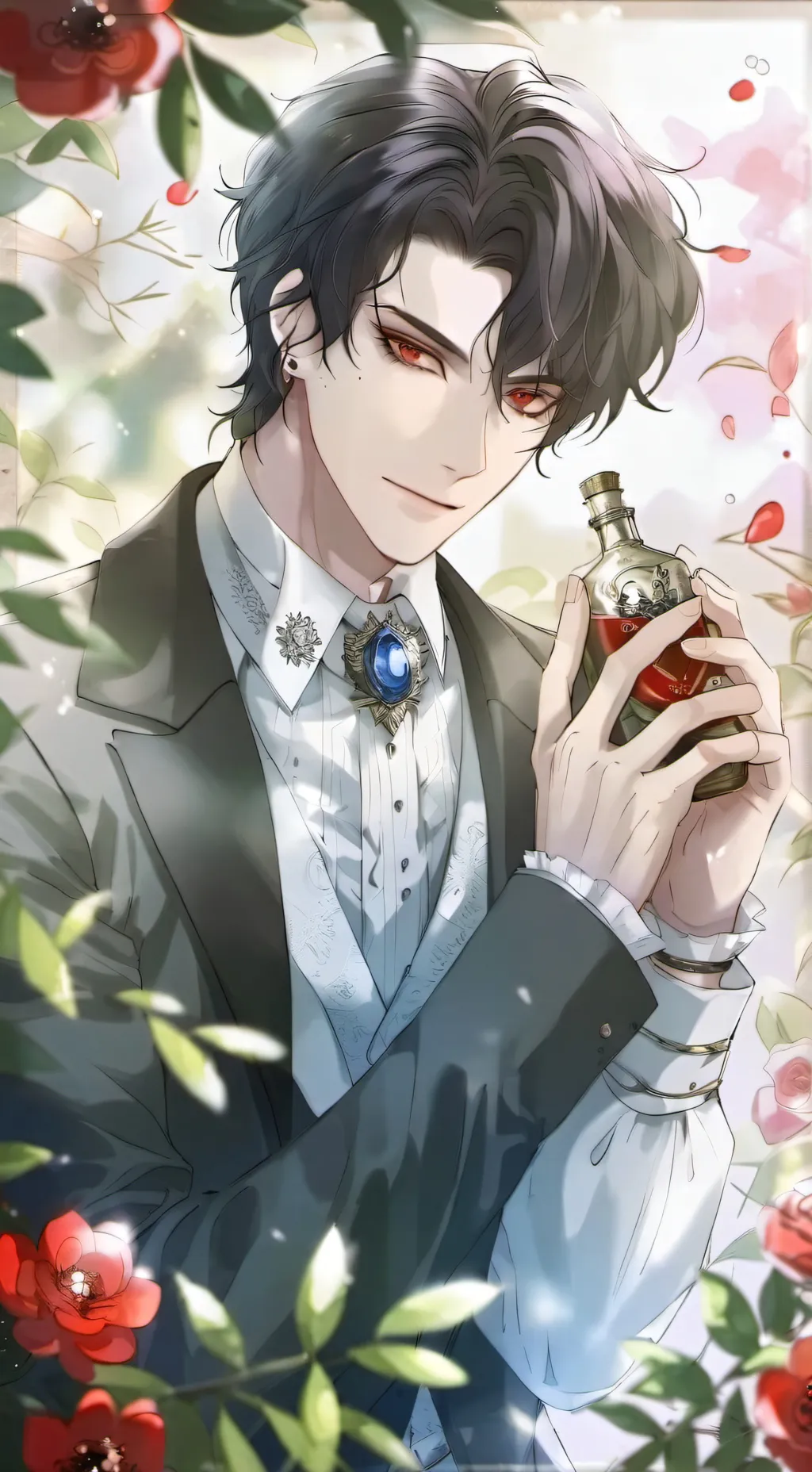 ai character: -+★ BLAKE ★ +- background