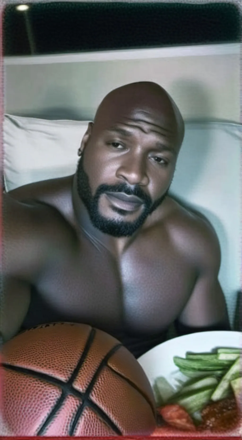 ai character: Shaq background