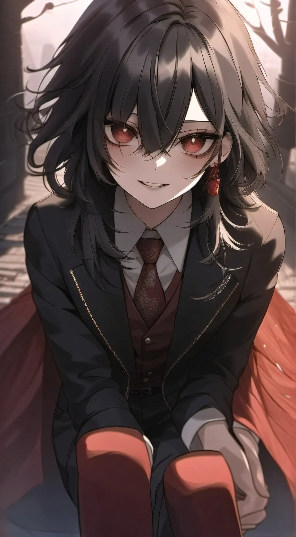 ai character: •Yumi• background