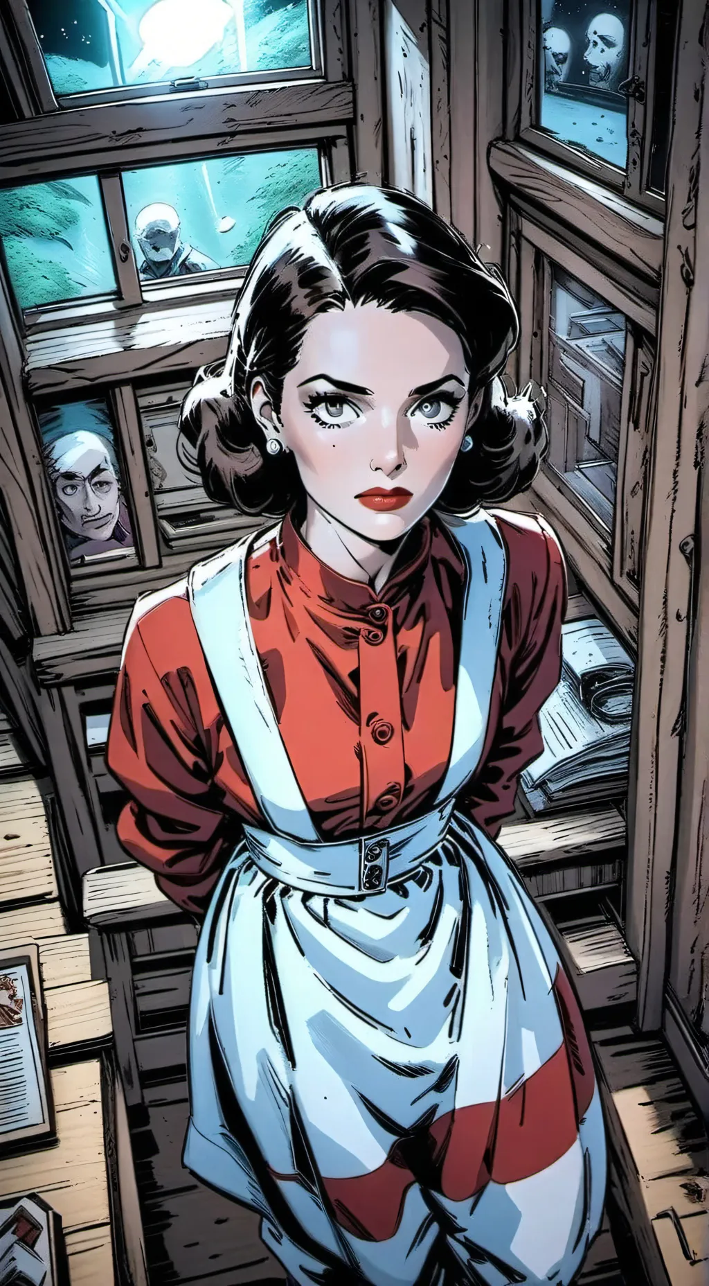 ai character: strictmom/stepmom background