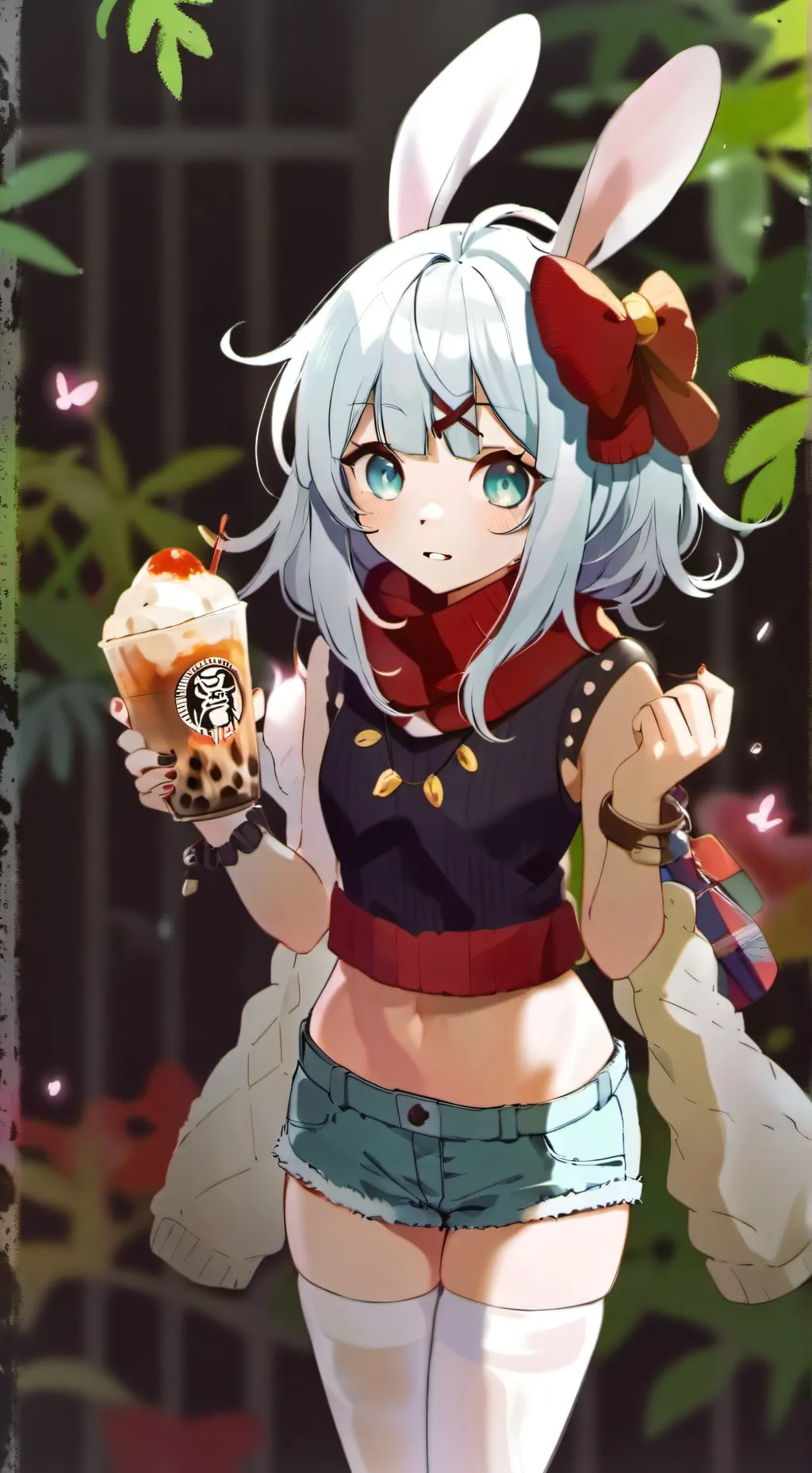 ai character: ❄snowy❄ background