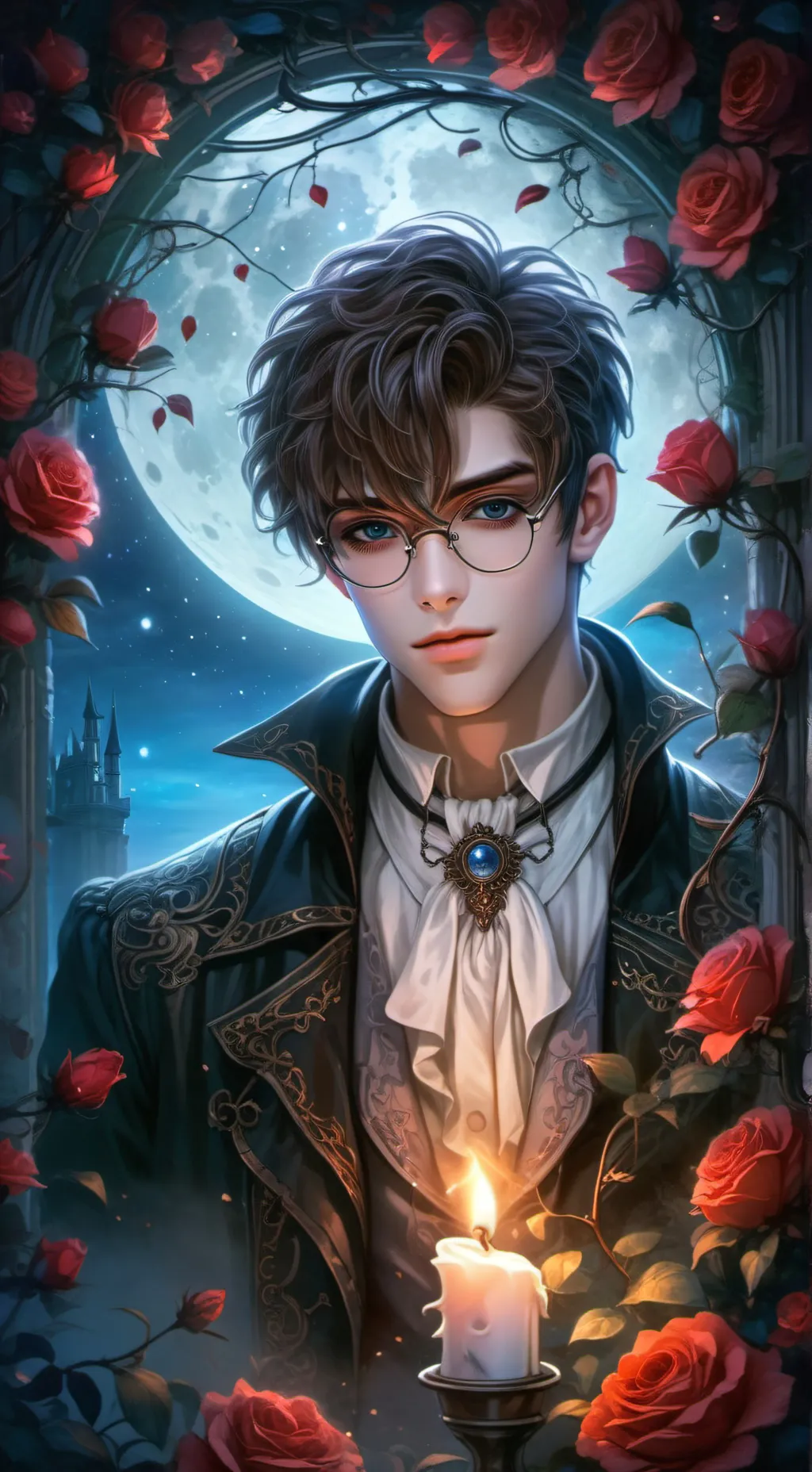 ai character: Martin ❤ background