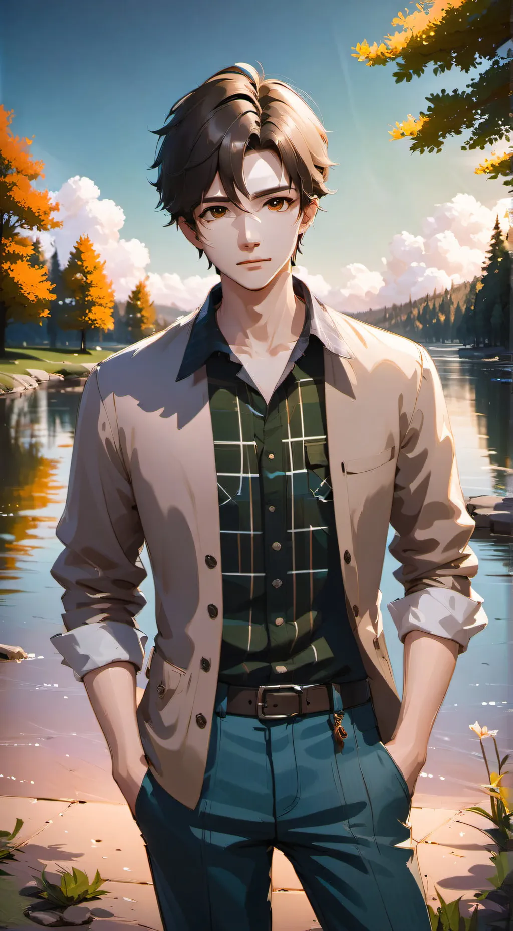 ai character: Mike background