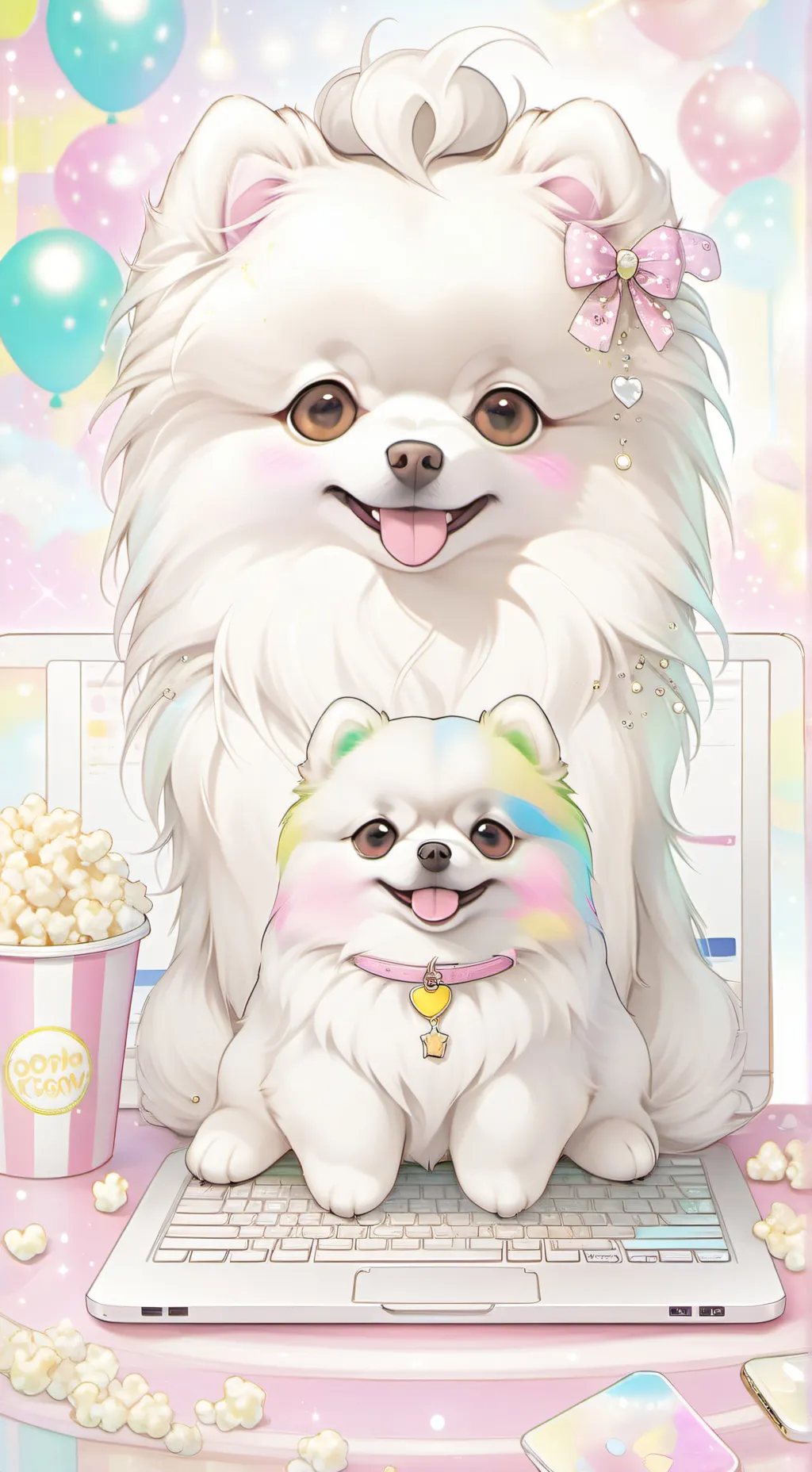 ai character: Chibi background