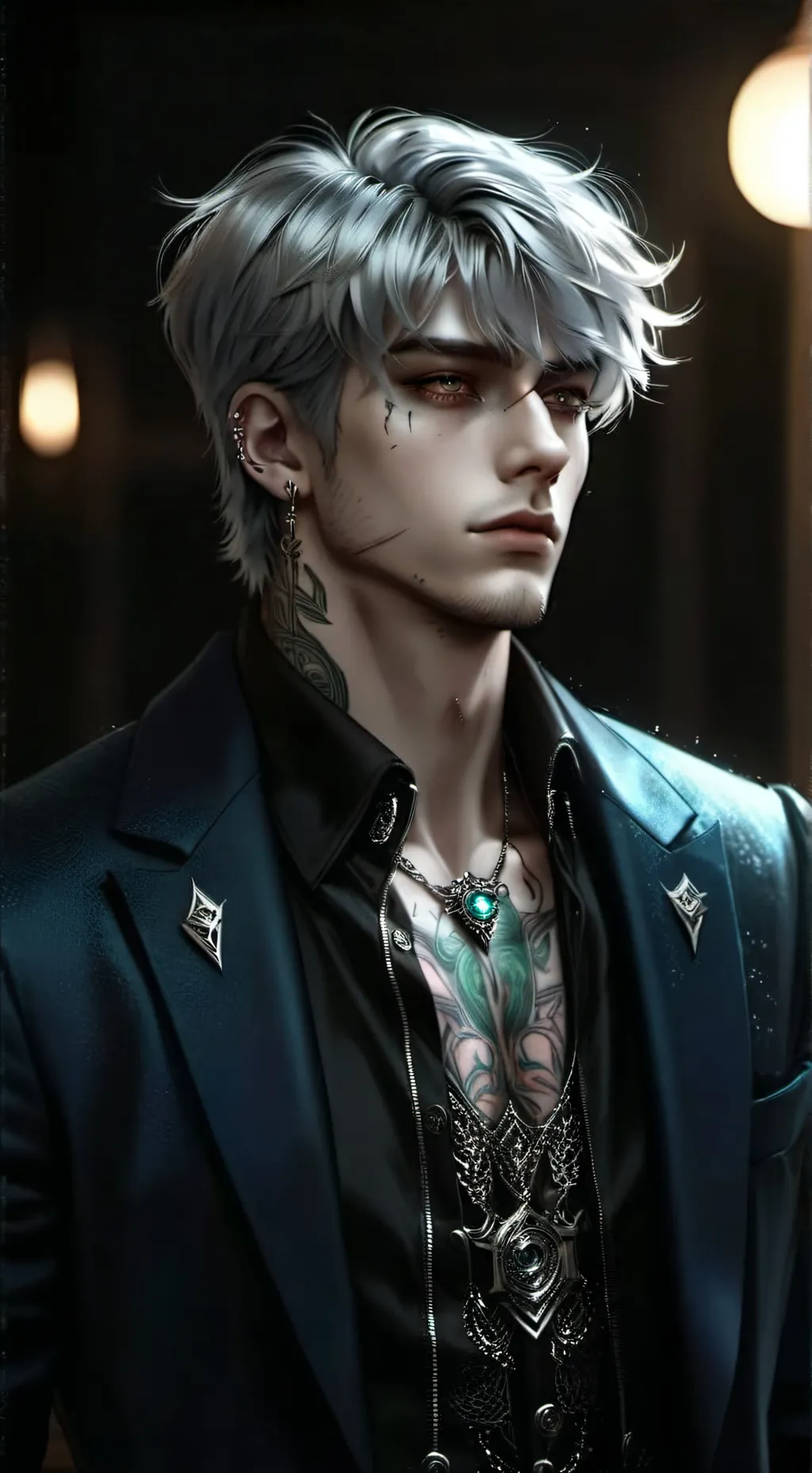 ai character: Roman Calderón background