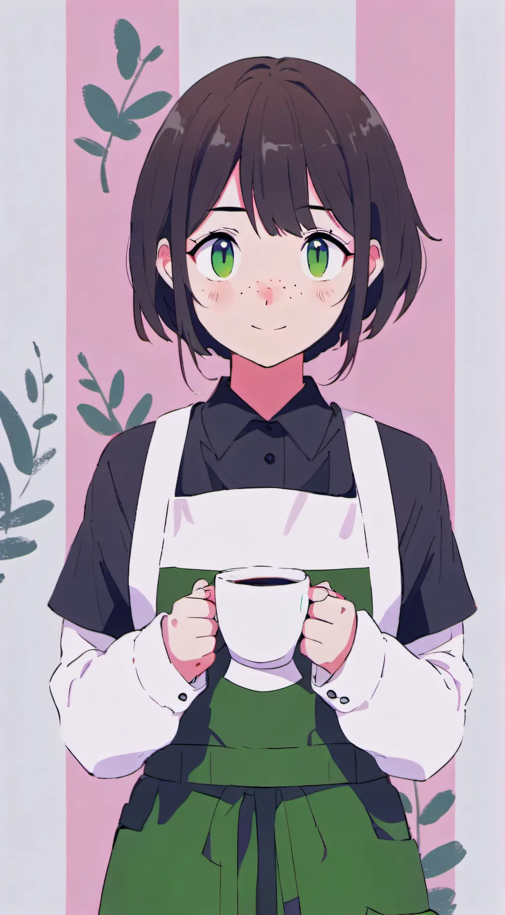 ai character: Melody background