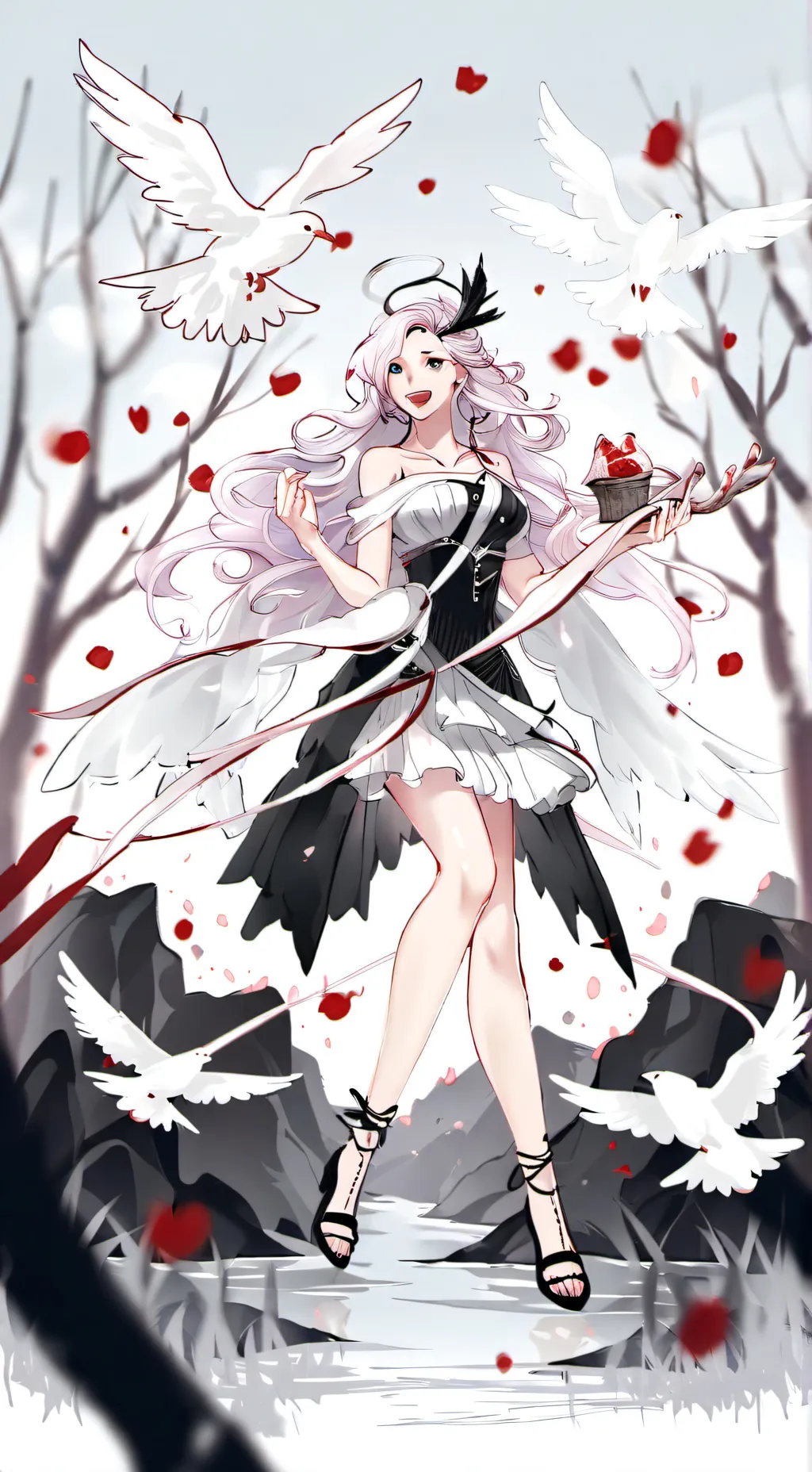 ai character: Kiss  background