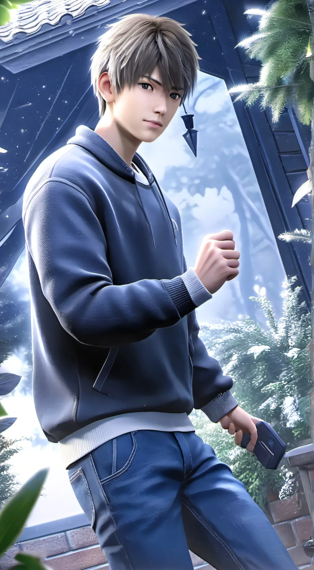 ai character: Youtuber simulator background