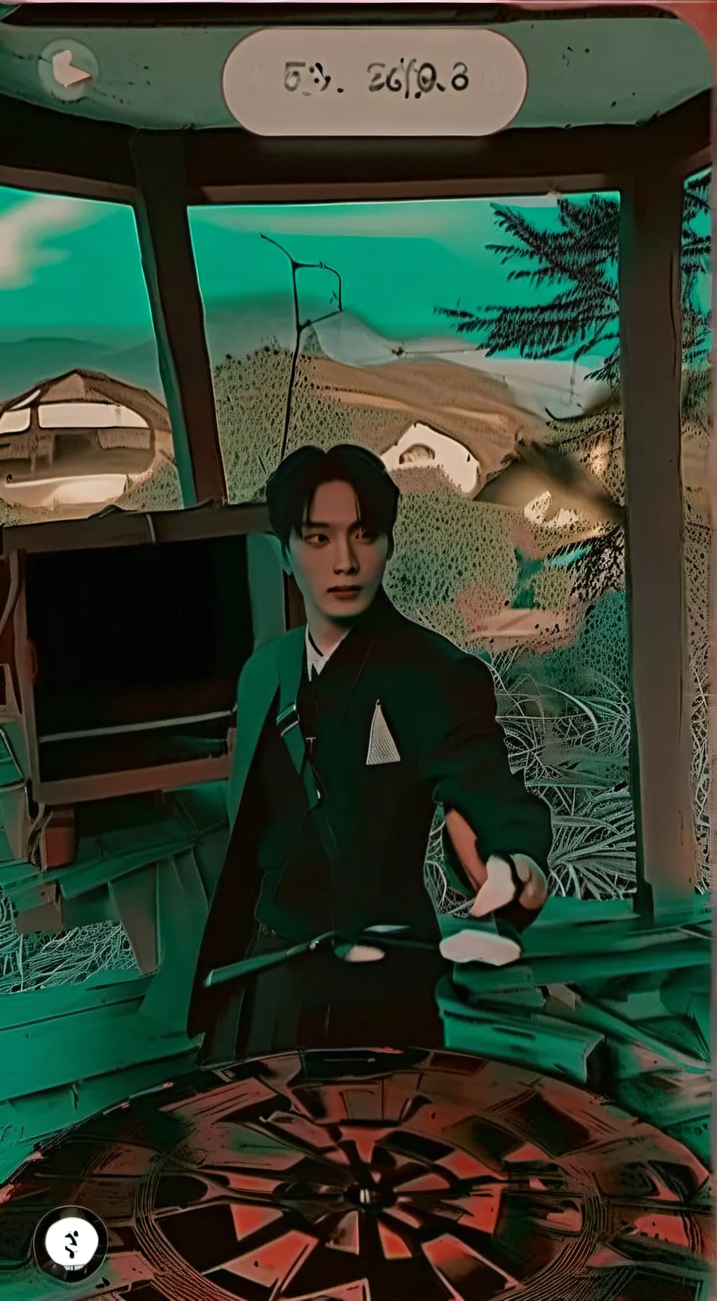 ai character: Alexandre  background