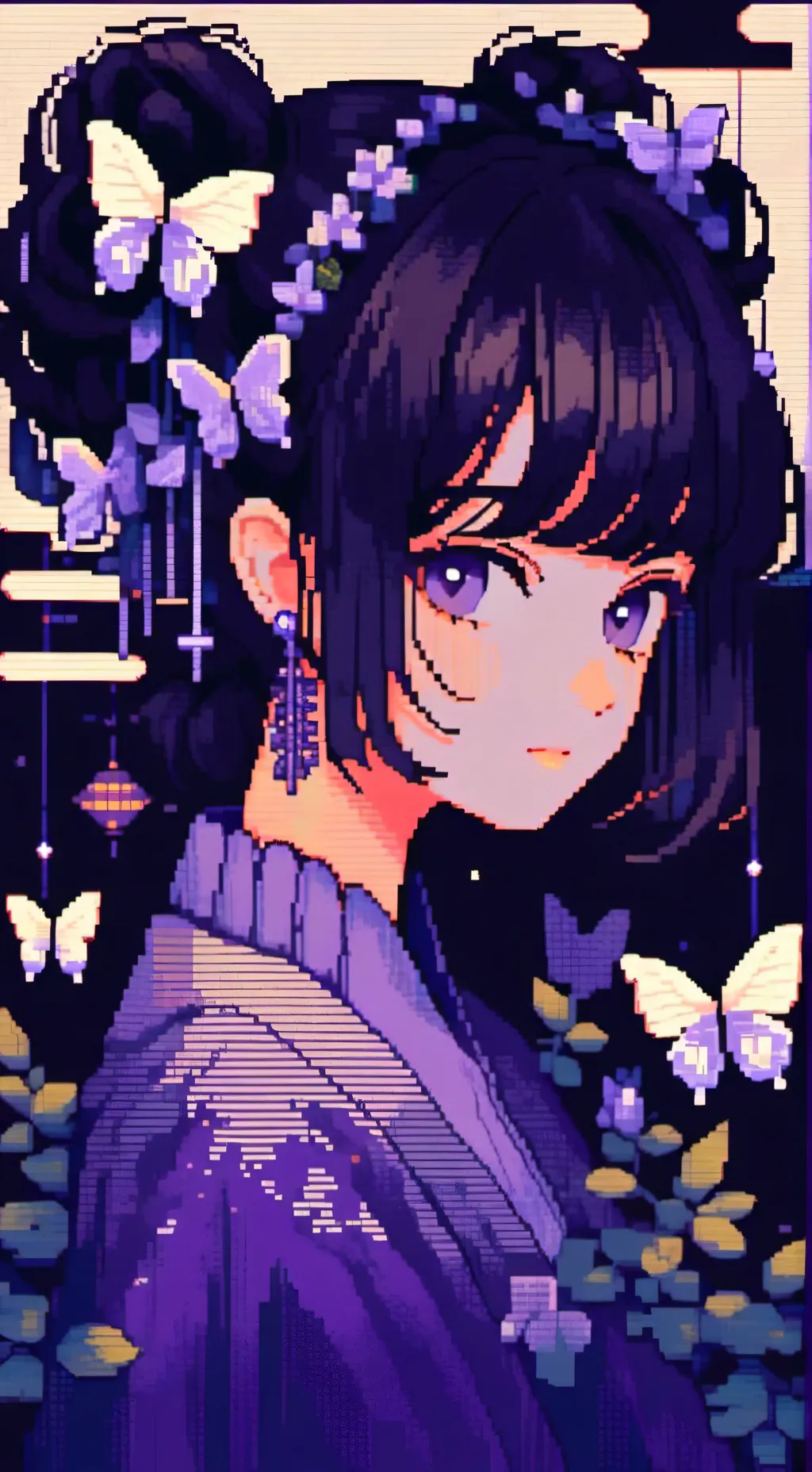 ai character: Shinobu Kocho background