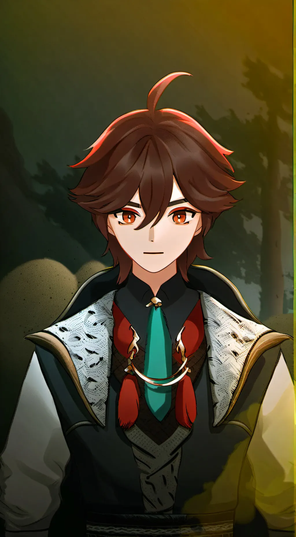 ai character: pobre background