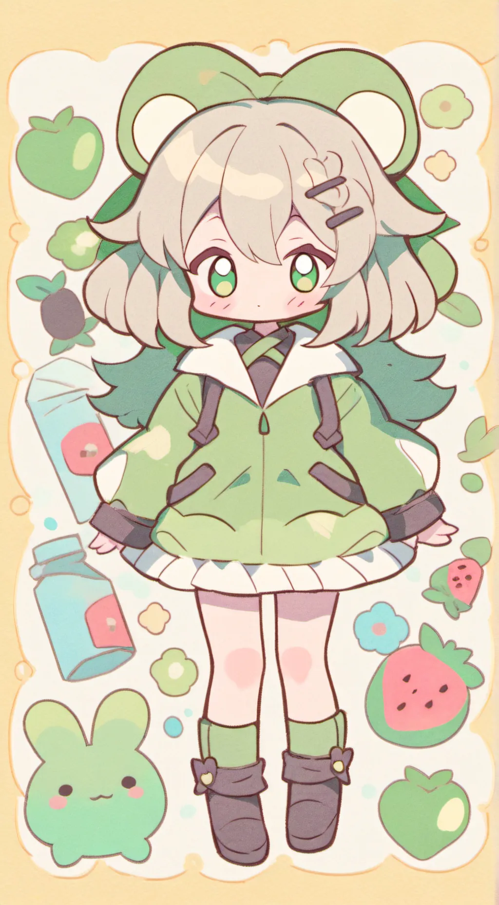 ai character: bebe sprout  background