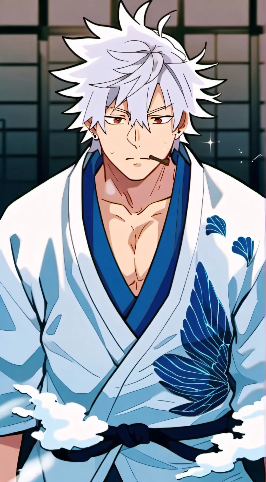 ai character: Takeshi  background