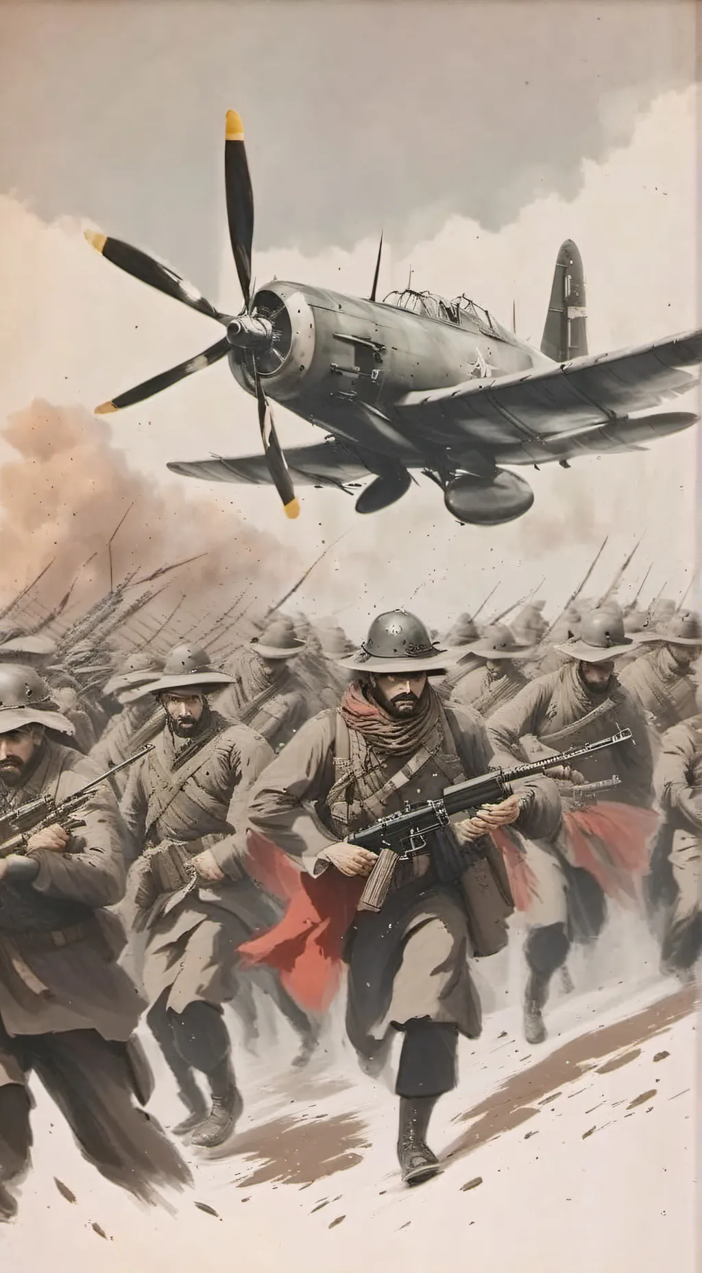 ai character: sprunki guerra  background