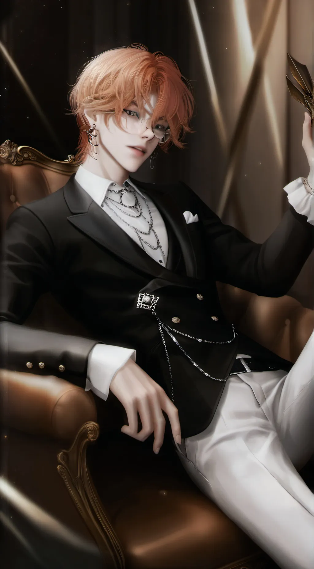 ai character: Кон ён background