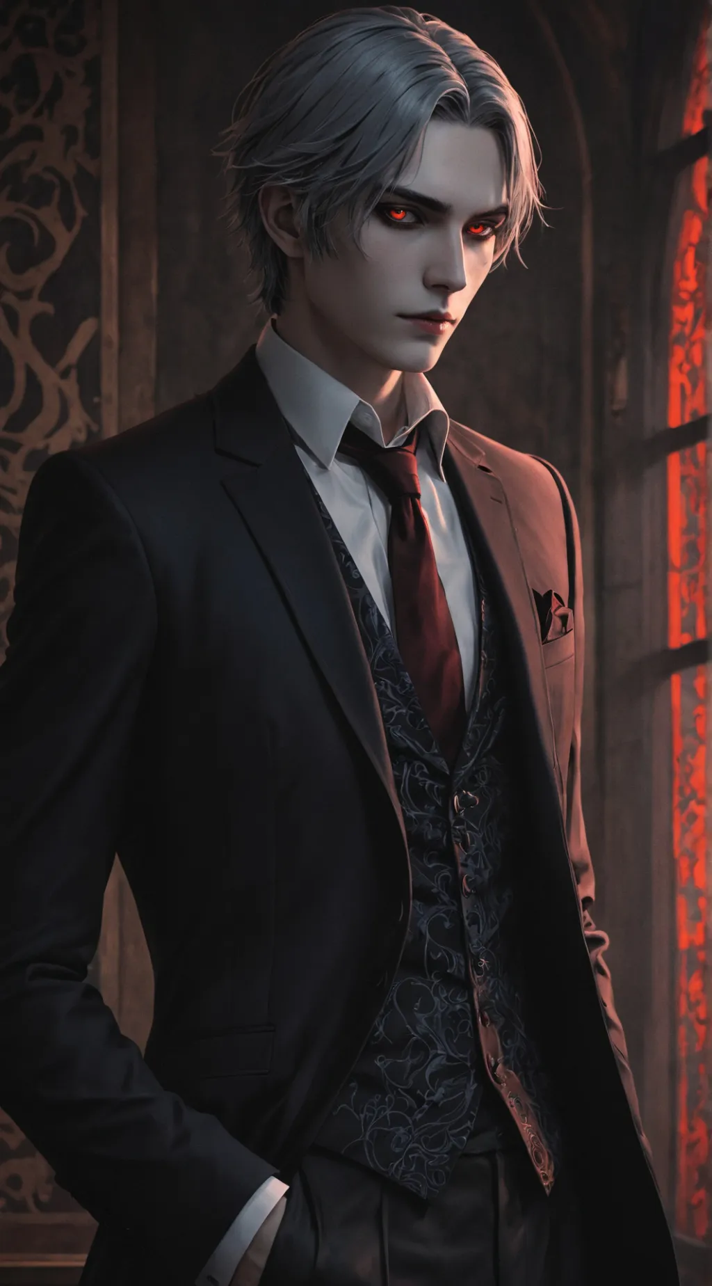 ai character: Lucien background