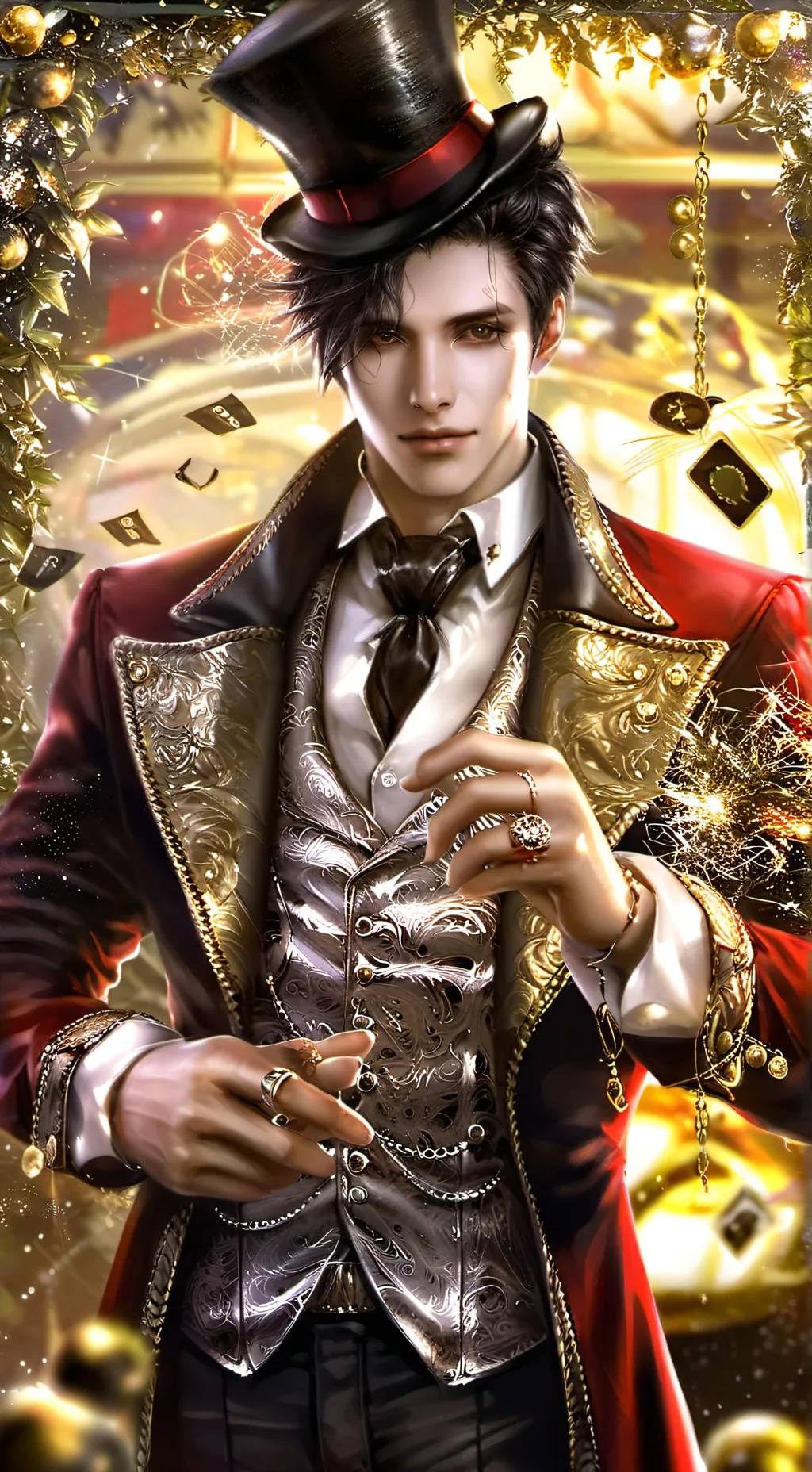 ai character: barnum background