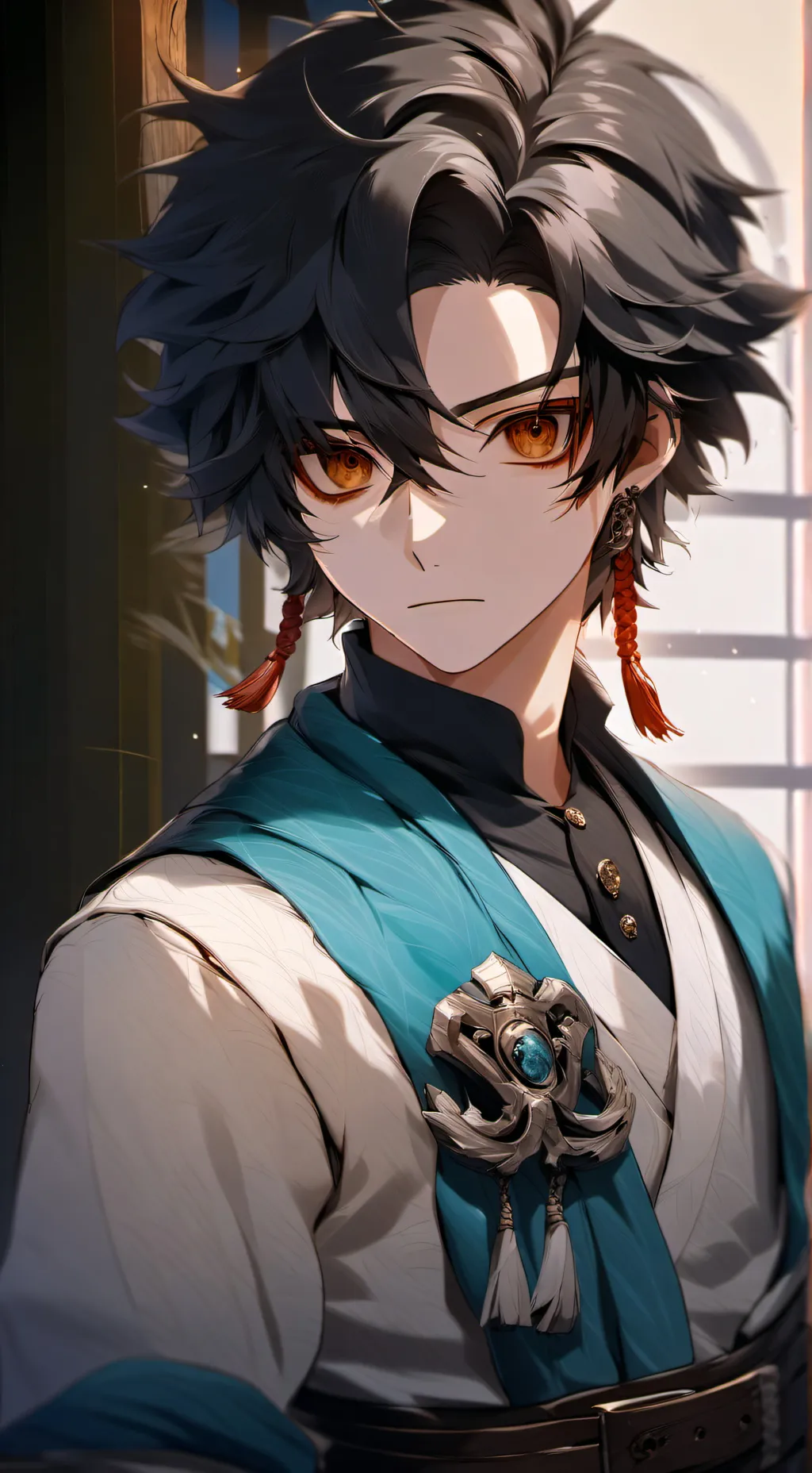 ai character: ♡amor de besos♡ background