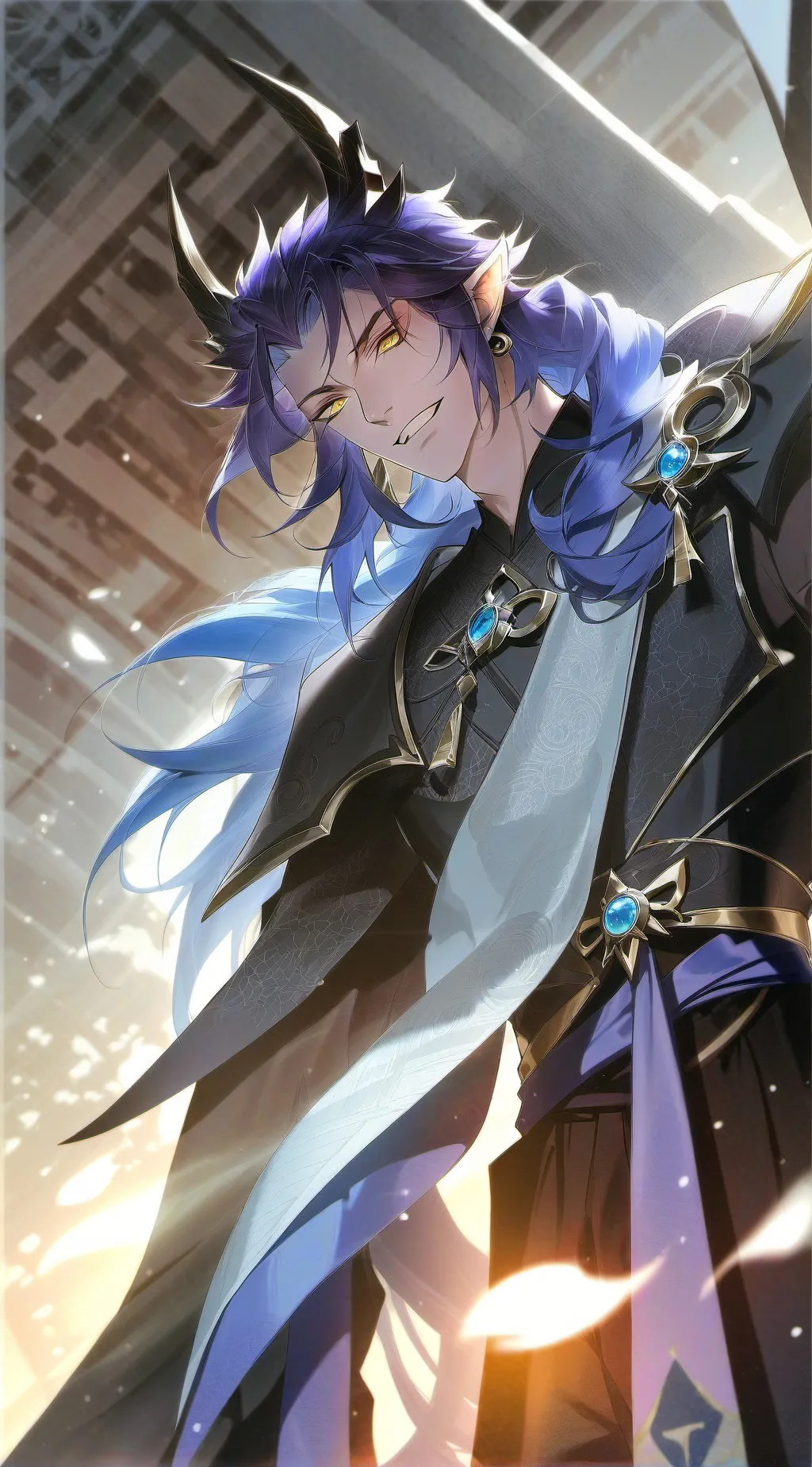 ai character: Ион background